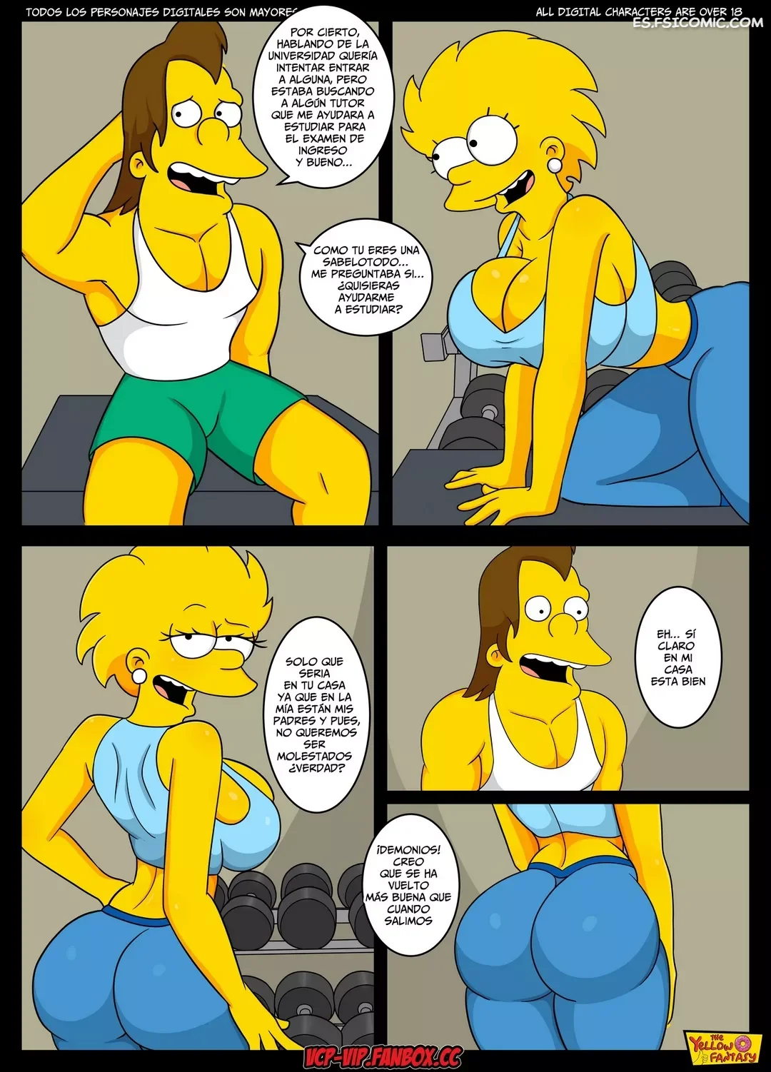La Tutora de Nelson - The Yellow Fantasy - 4 - FSI Comics la-tutora-de-nelson-the-yellow-fantasy-004