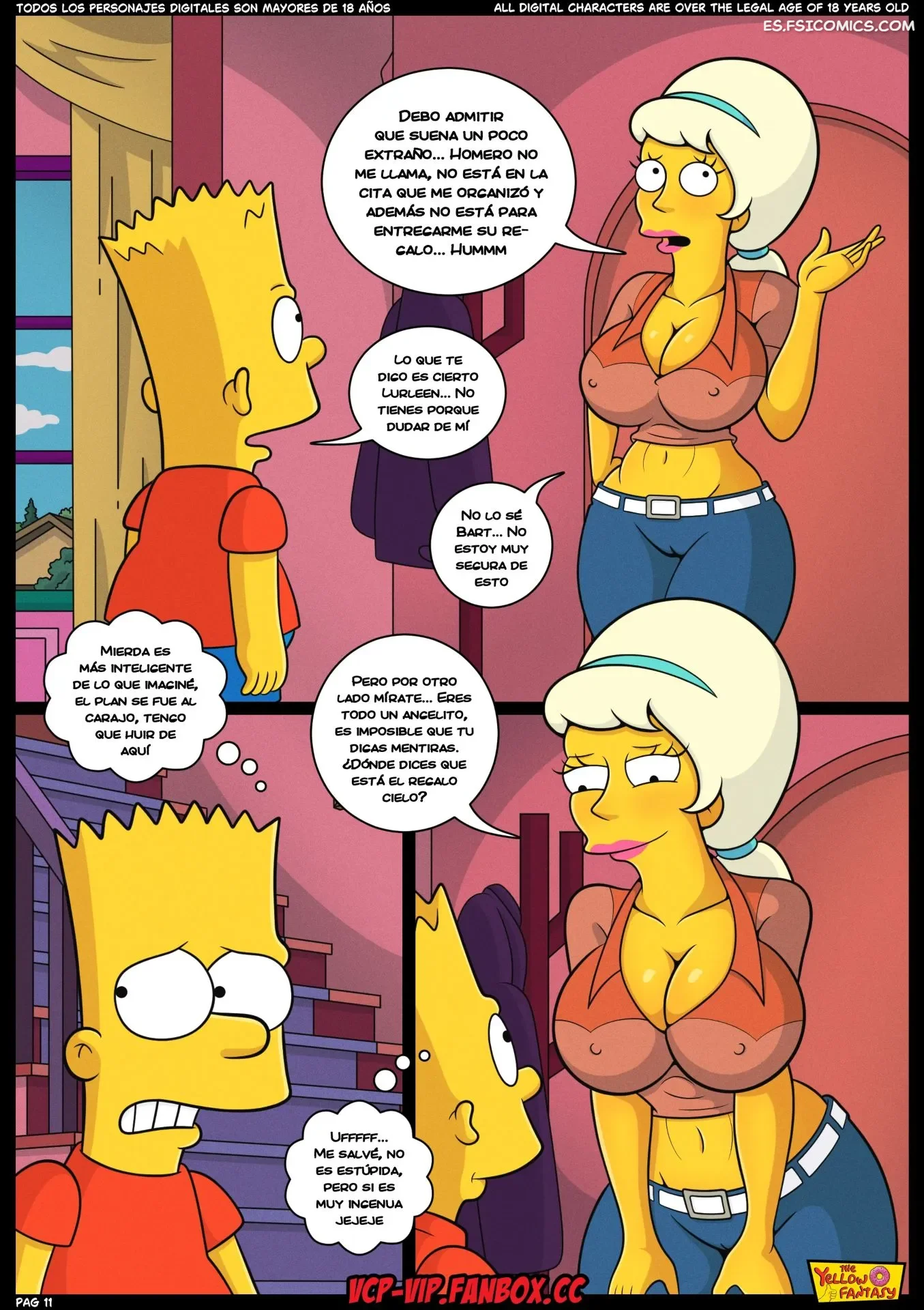 La Venganza de Marge - The Yellow Fantasy - 12 - FSI Comics la venganza de marge the yellow fantasy 011