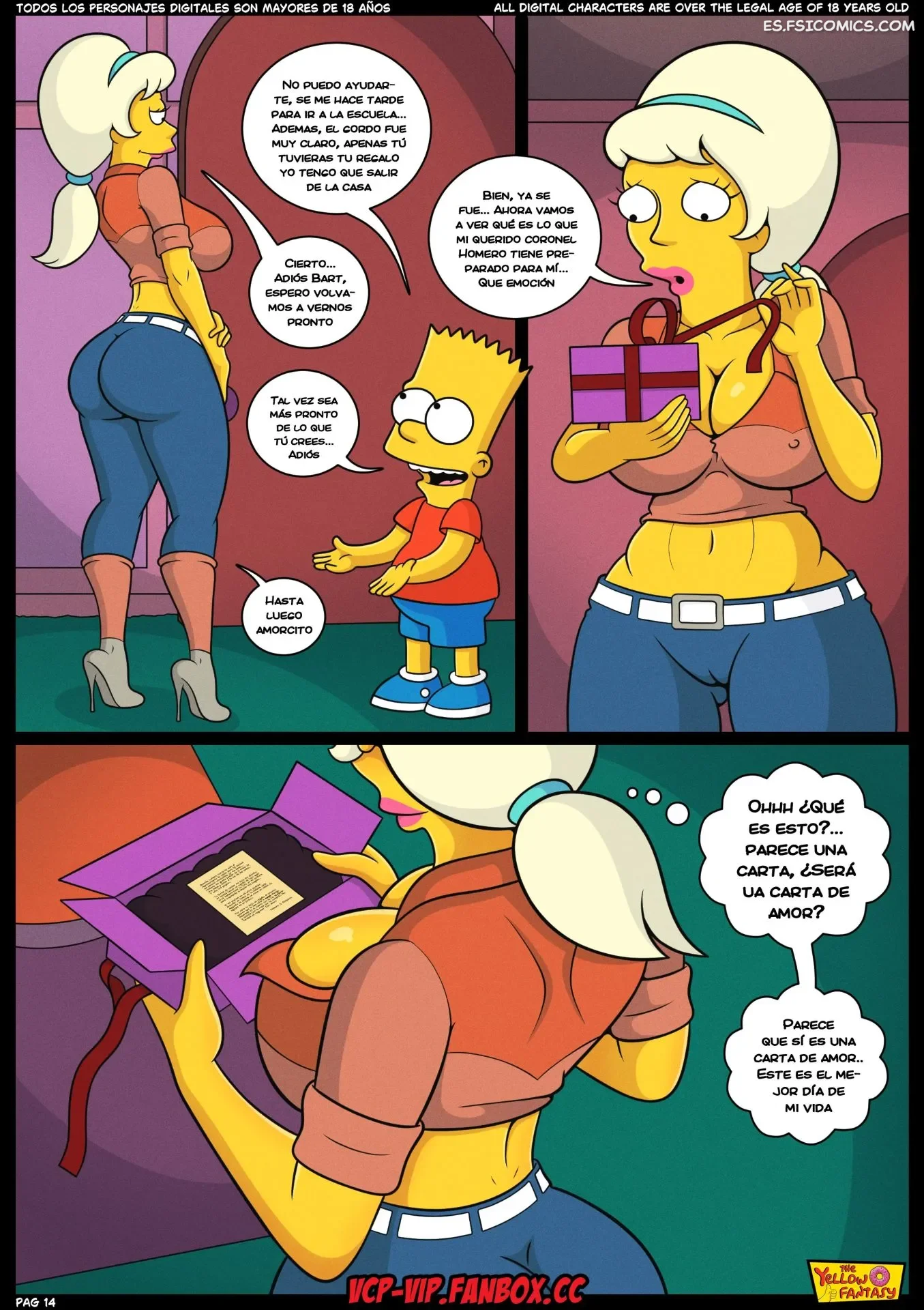 La Venganza de Marge - The Yellow Fantasy - 15 - FSI Comics la venganza de marge the yellow fantasy 014