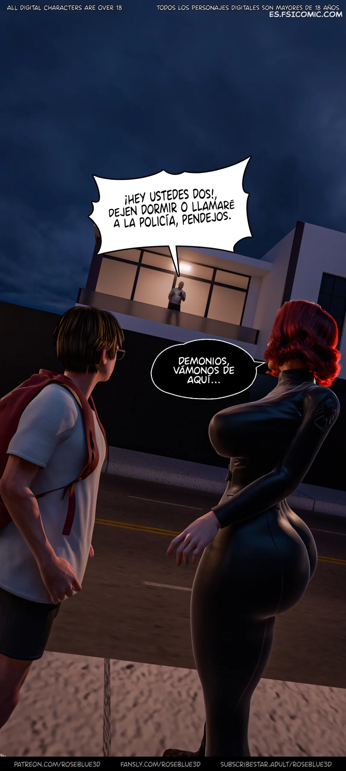 La Viuda De Mi Vecina Capítulo 50 – Rose Blue 3D - 12 - FSI Comics la-viuda-de-mi-vecina-capitulo-50-rose-blue-3d-012