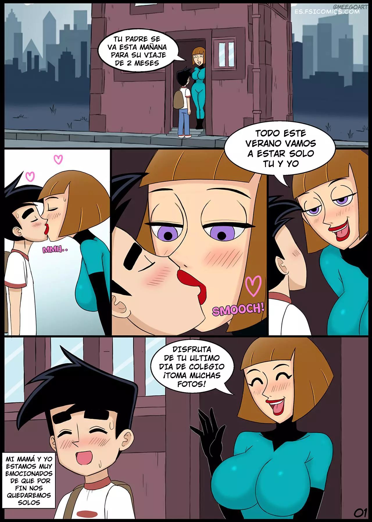 Maddie x Danny Capítulo 1 - MeegoArt - 2 - FSI Comics maddie-x-danny-capítulo-1-meegoart-002