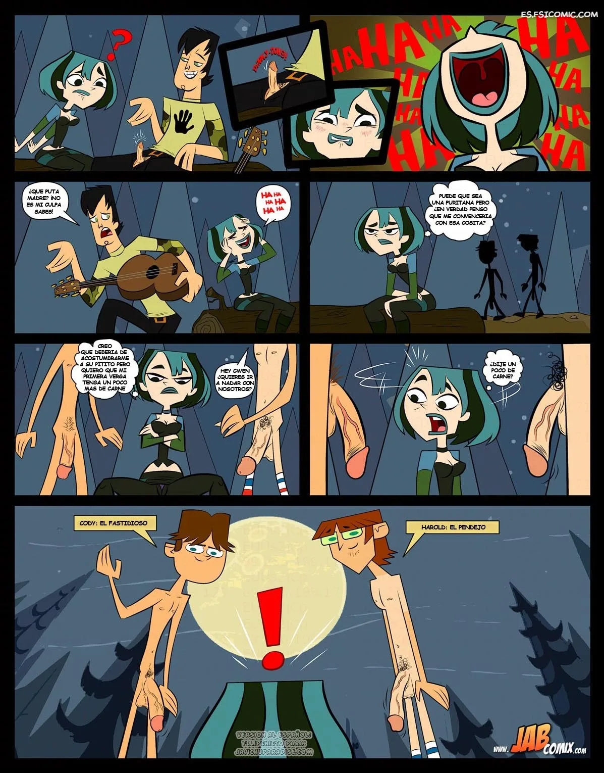 Total Fucking Drama Capítulo 1 – Jab Comix - 3 - FSI Comics total-fucking-drama-capitulo-1-jab-comix-003
