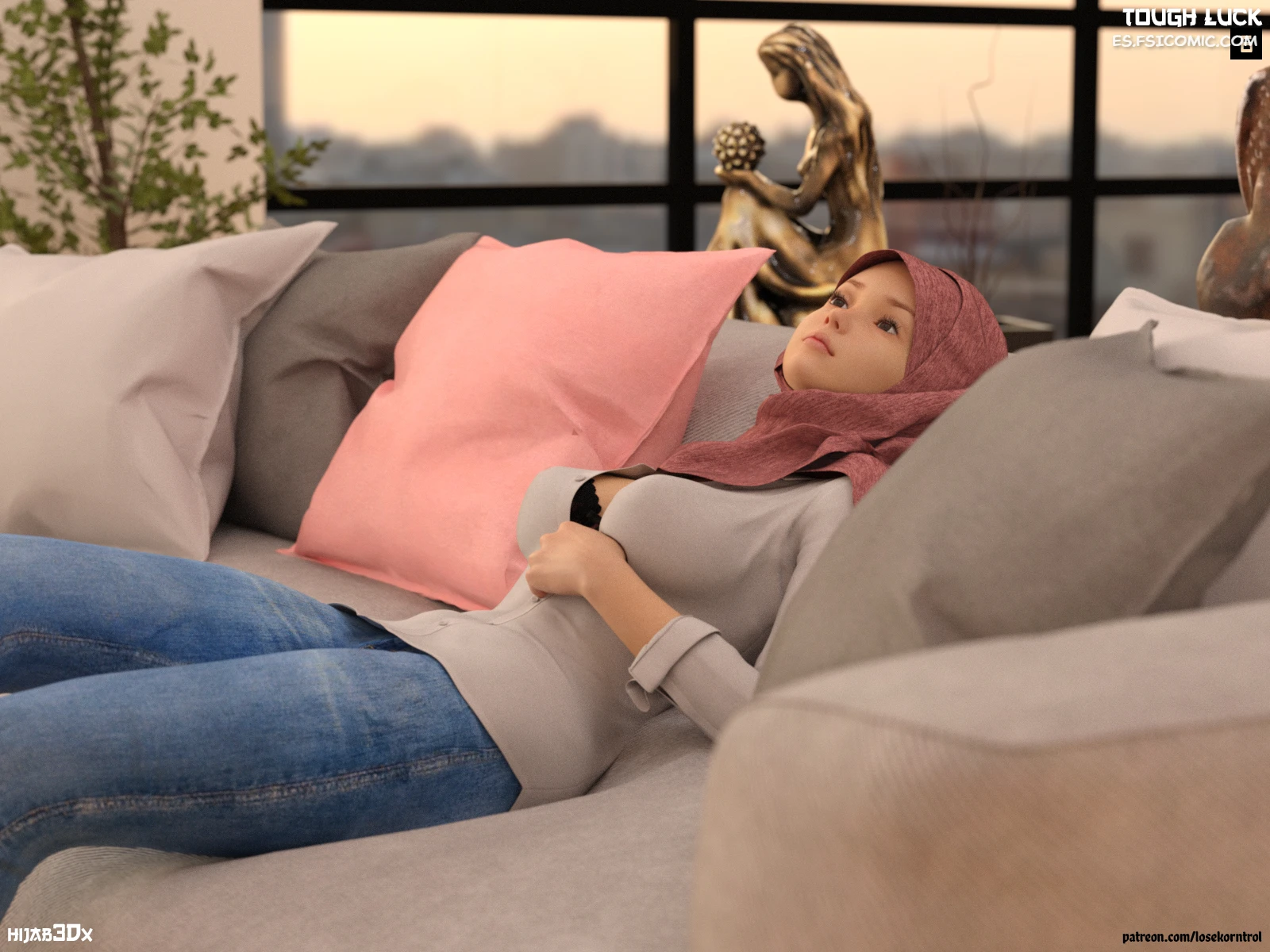 Tough Luck Capítulo 1 – Losekorntrol - 6 - FSI Comics tough-luck-capitulo-1-losekorntrol-hijab3dx-006