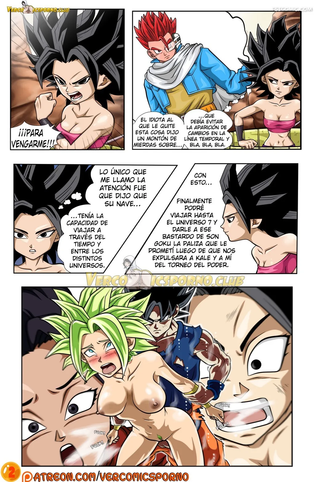 Trunks & Caulifla - Drah Navlag - 3 - FSI Comics trunks-&-caulifla-drah-navlag-003