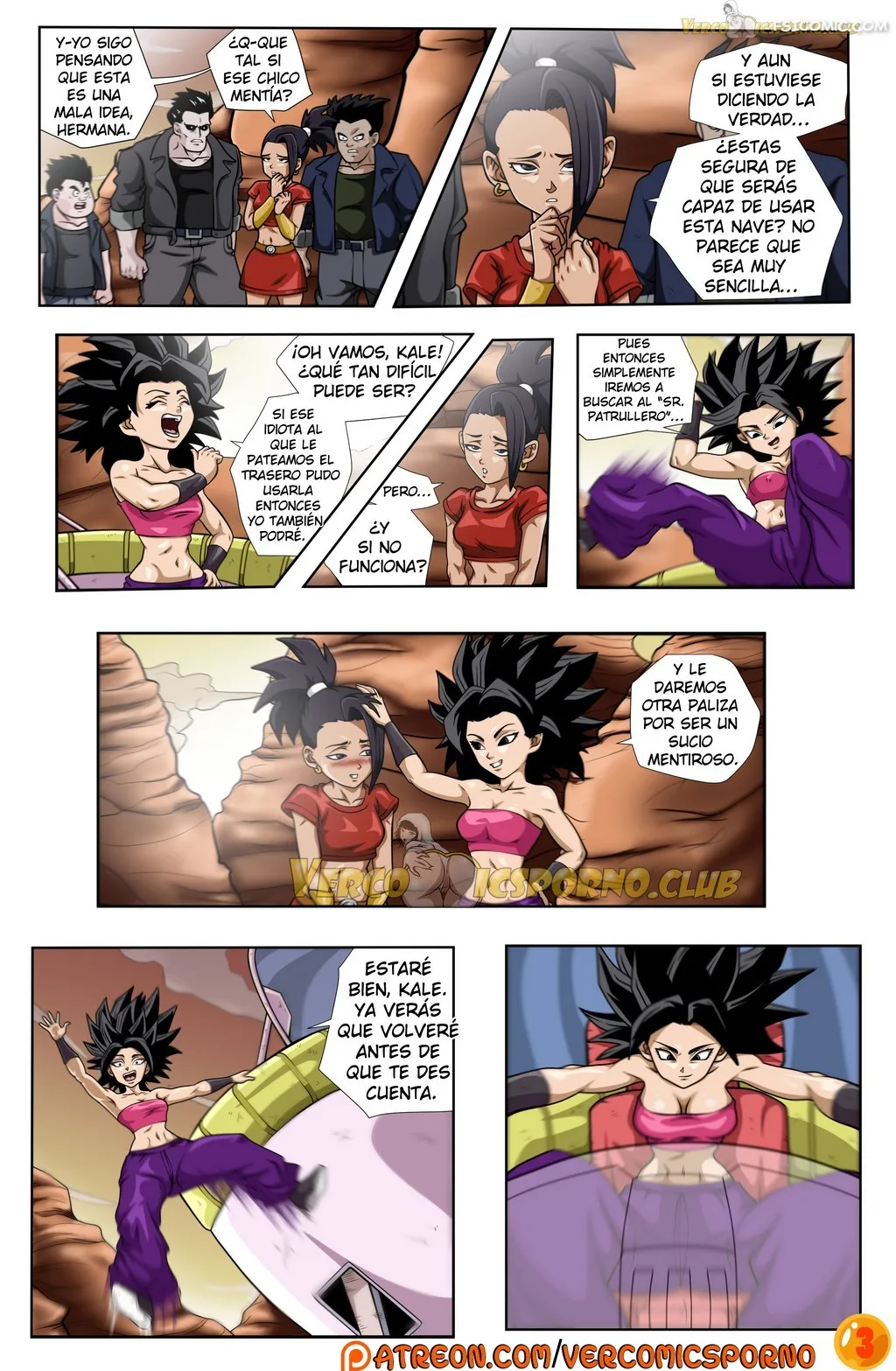 Trunks & Caulifla - Drah Navlag - 4 - FSI Comics trunks-&-caulifla-drah-navlag-004