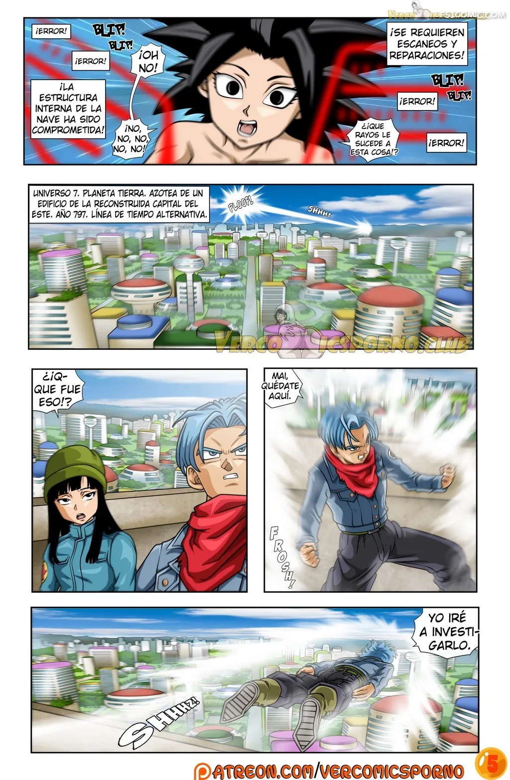 Trunks & Caulifla - Drah Navlag - 6 - FSI Comics trunks-&-caulifla-drah-navlag-006
