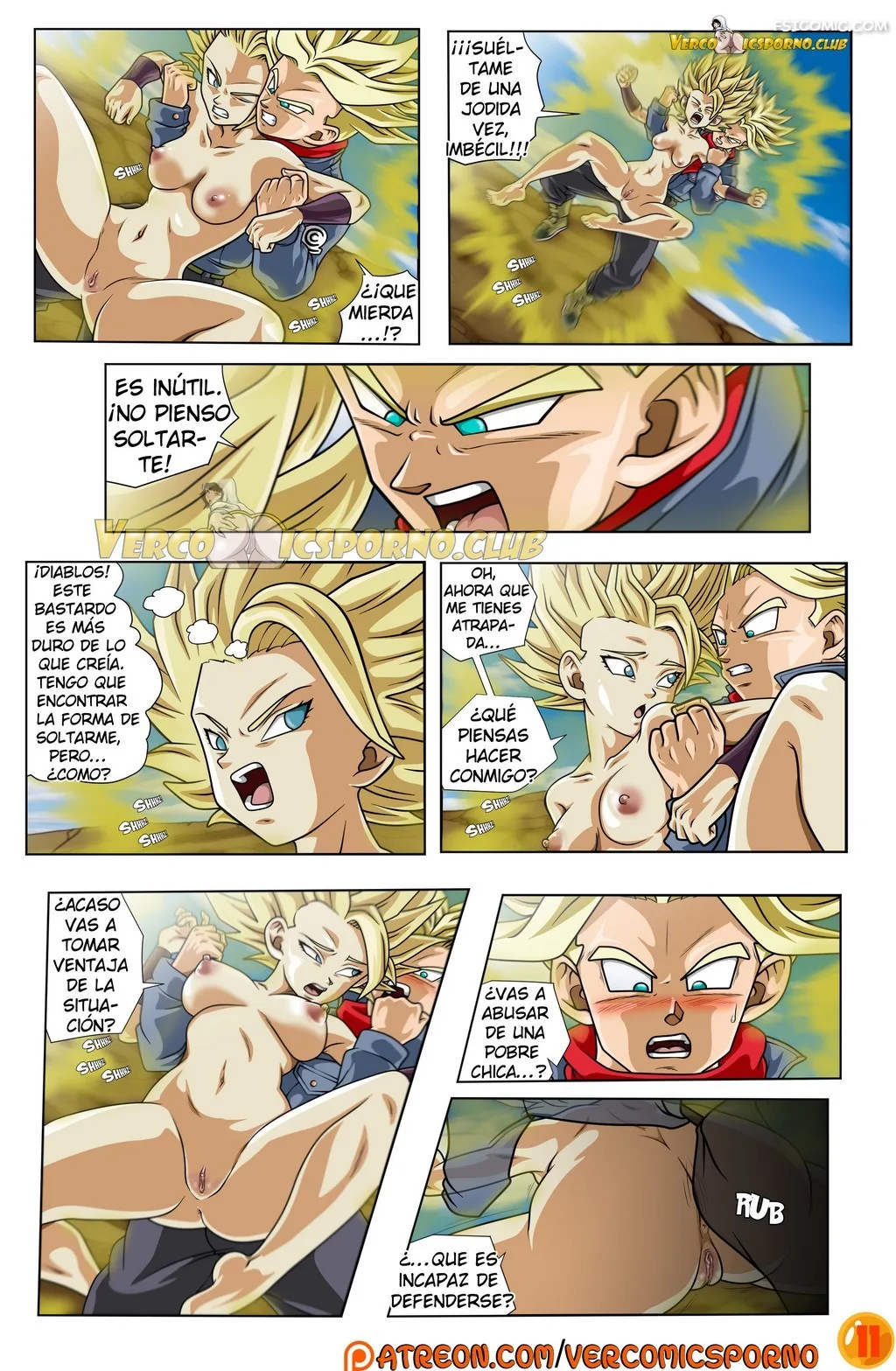 Trunks & Caulifla - Drah Navlag - 12 - FSI Comics trunks-&-caulifla-drah-navlag-012