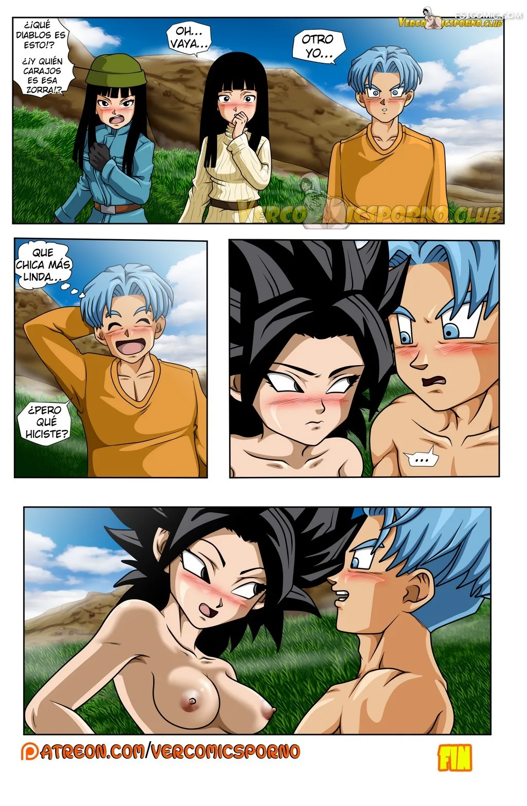 Trunks & Caulifla - Drah Navlag - 29 - FSI Comics trunks-&-caulifla-drah-navlag-029