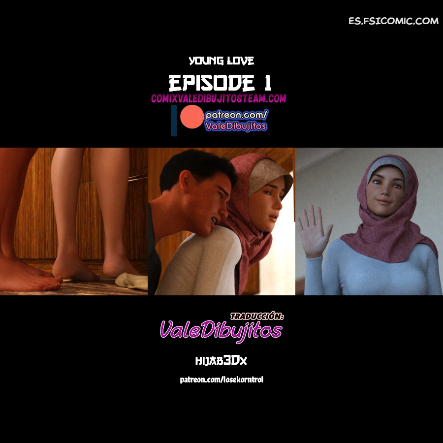 Young Love Capítulo 1 – Losekorntrol - 1 - FSI Comics young-love-capitulo-1-losekorntrol-hijab3dx-001