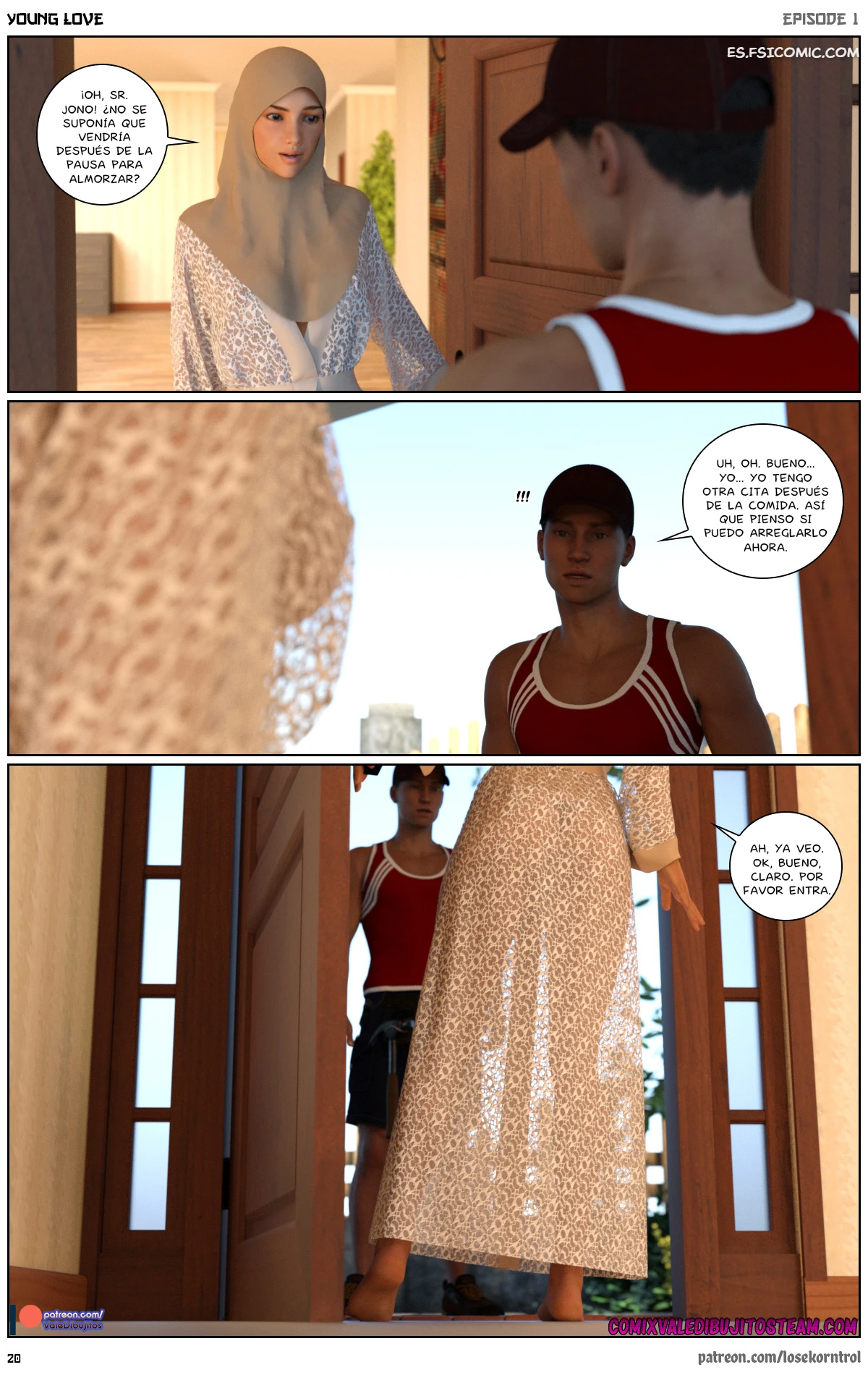 Young Love Capítulo 1 – Losekorntrol - 21 - FSI Comics young-love-capitulo-1-losekorntrol-hijab3dx-021