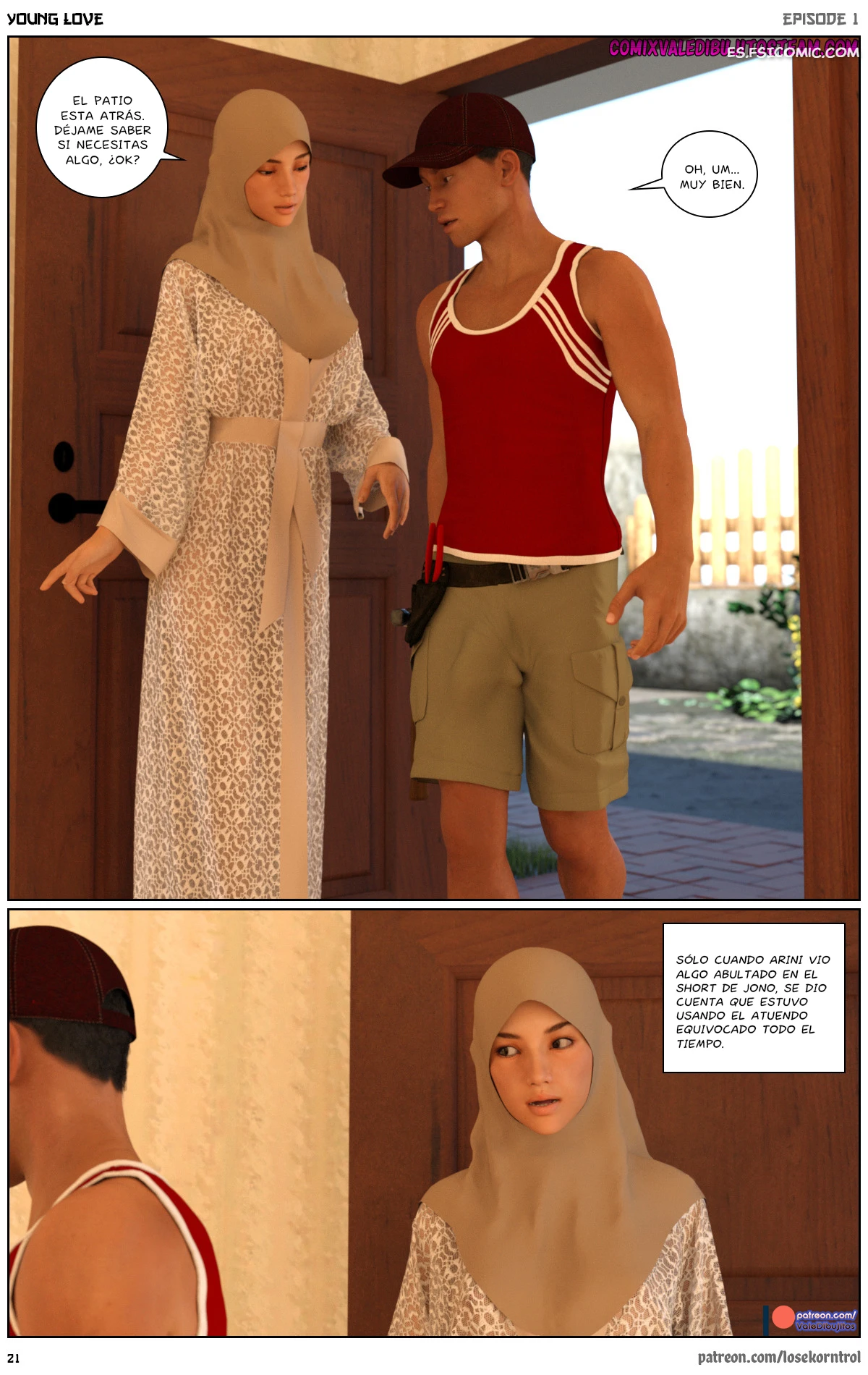 Young Love Capítulo 1 – Losekorntrol - 22 - FSI Comics young-love-capitulo-1-losekorntrol-hijab3dx-022