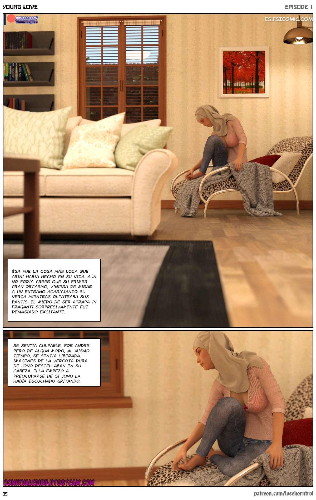 Young Love Capítulo 1 – Losekorntrol - 36 - FSI Comics young-love-capitulo-1-losekorntrol-hijab3dx-036