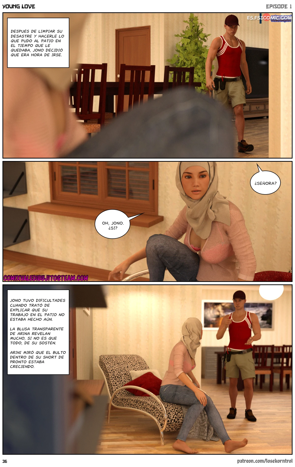 Young Love Capítulo 1 – Losekorntrol - 37 - FSI Comics young-love-capitulo-1-losekorntrol-hijab3dx-037