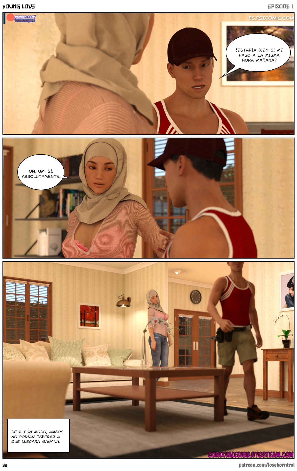 Young Love Capítulo 1 – Losekorntrol - 39 - FSI Comics young-love-capitulo-1-losekorntrol-hijab3dx-039