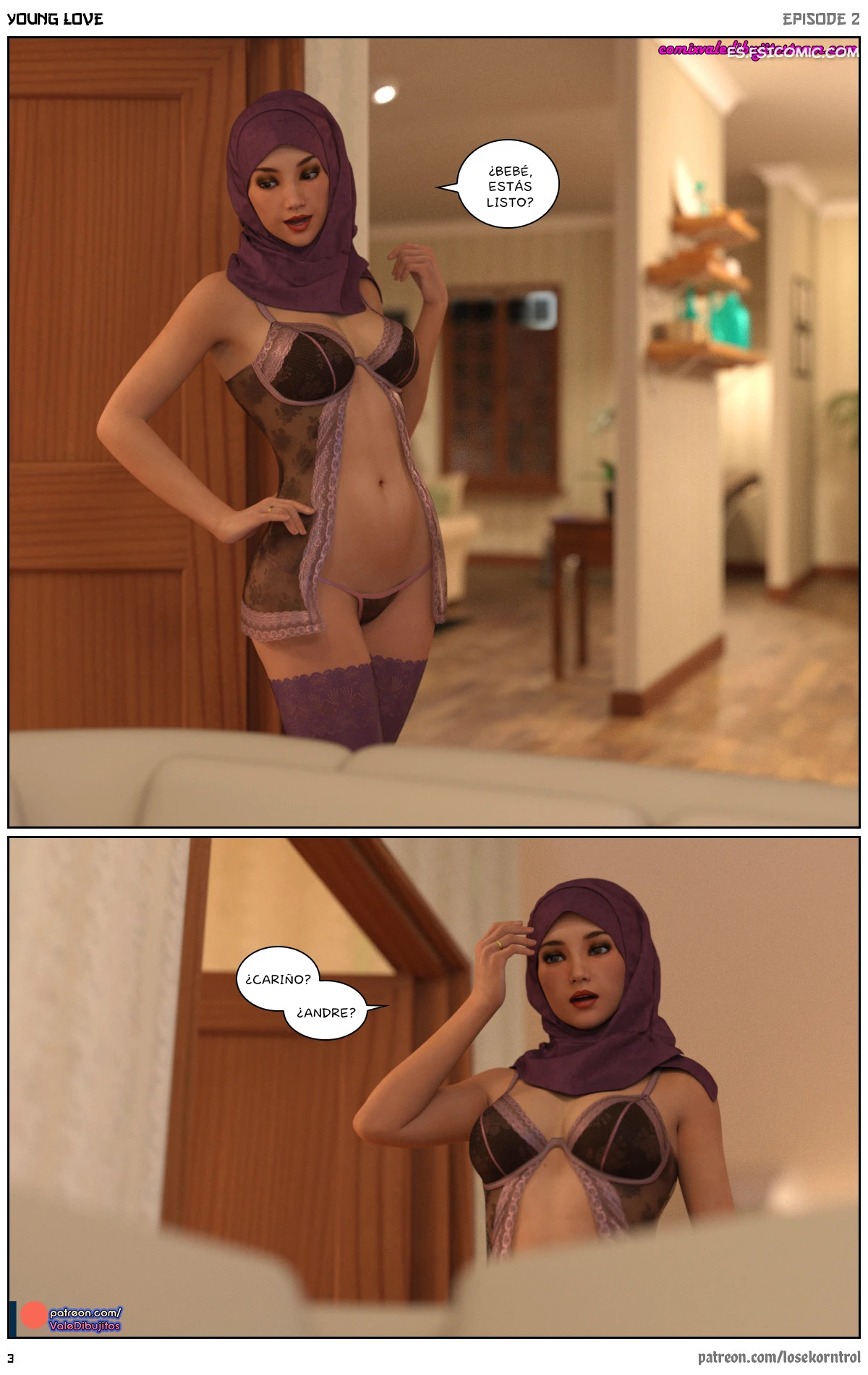 Young Love Capítulo 2 – Losekorntrol - 4 - FSI Comics young-love-capitulo-2-losekorntrol-hijab3dx-004