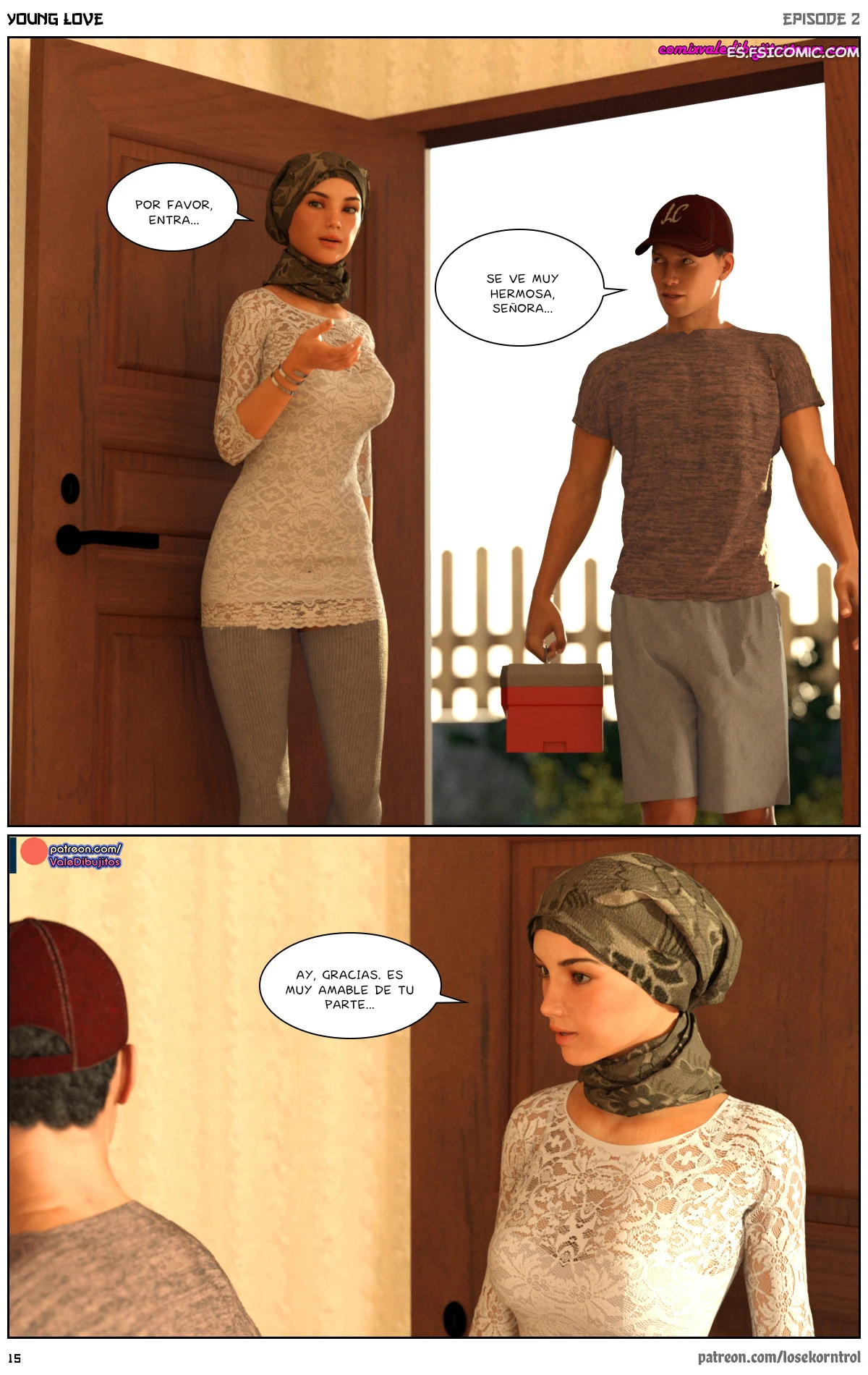 Young Love Capítulo 2 – Losekorntrol - 16 - FSI Comics young-love-capitulo-2-losekorntrol-hijab3dx-016
