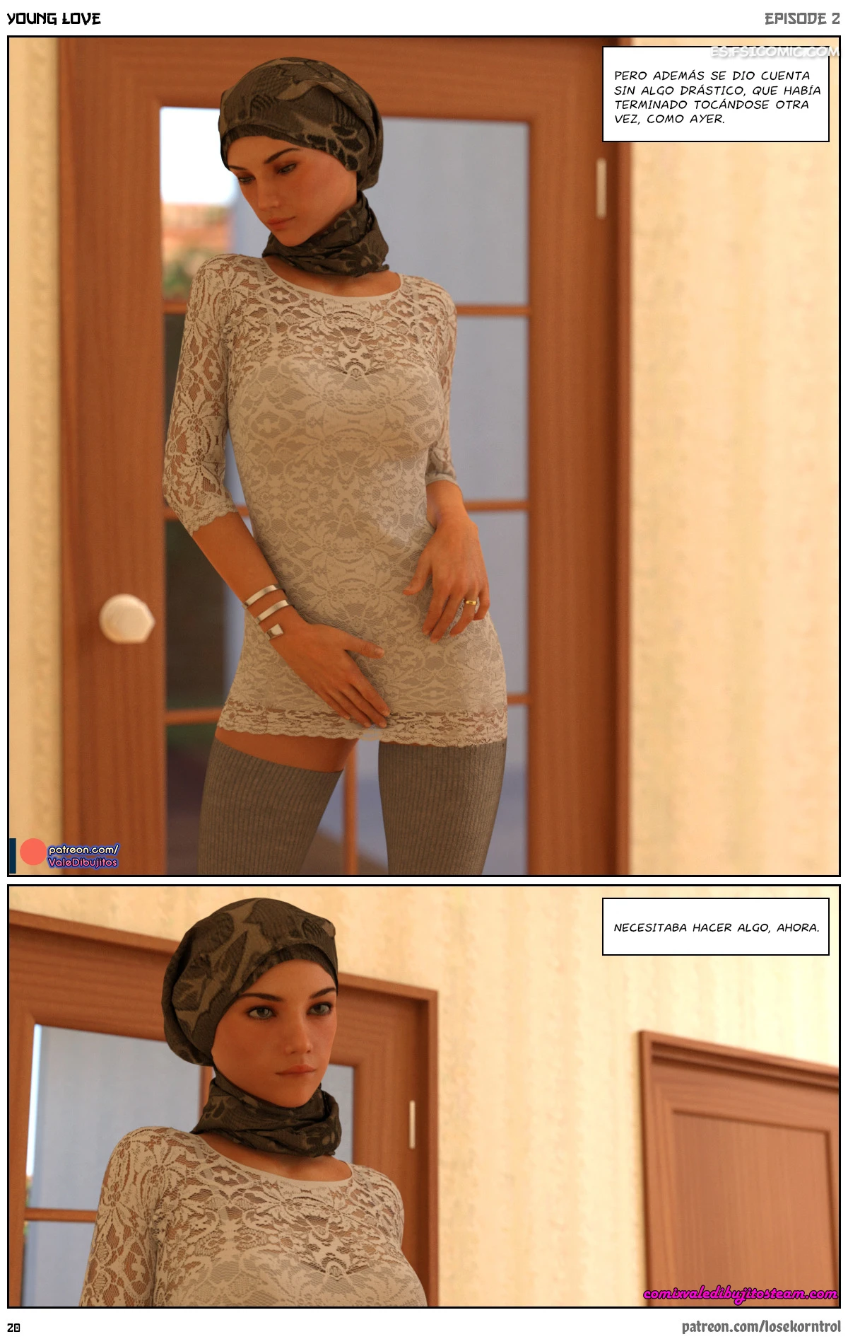 Young Love Capítulo 2 – Losekorntrol - 21 - FSI Comics young-love-capitulo-2-losekorntrol-hijab3dx-021