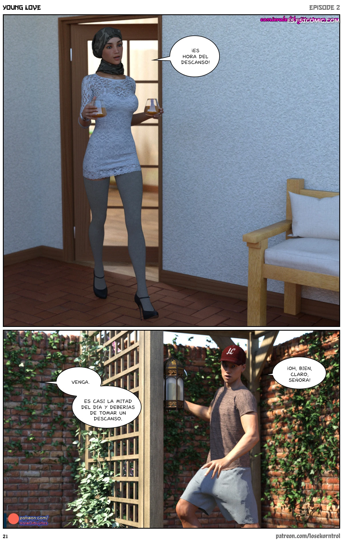 Young Love Capítulo 2 – Losekorntrol - 22 - FSI Comics young-love-capitulo-2-losekorntrol-hijab3dx-022