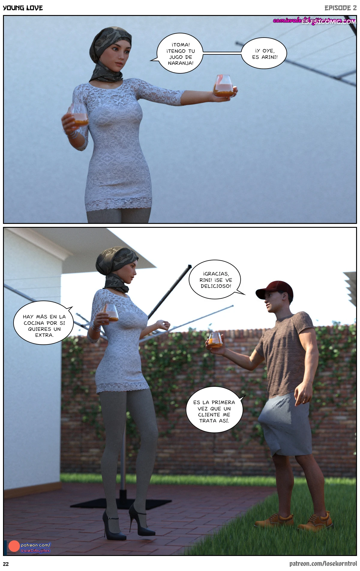 Young Love Capítulo 2 – Losekorntrol - 23 - FSI Comics young-love-capitulo-2-losekorntrol-hijab3dx-023