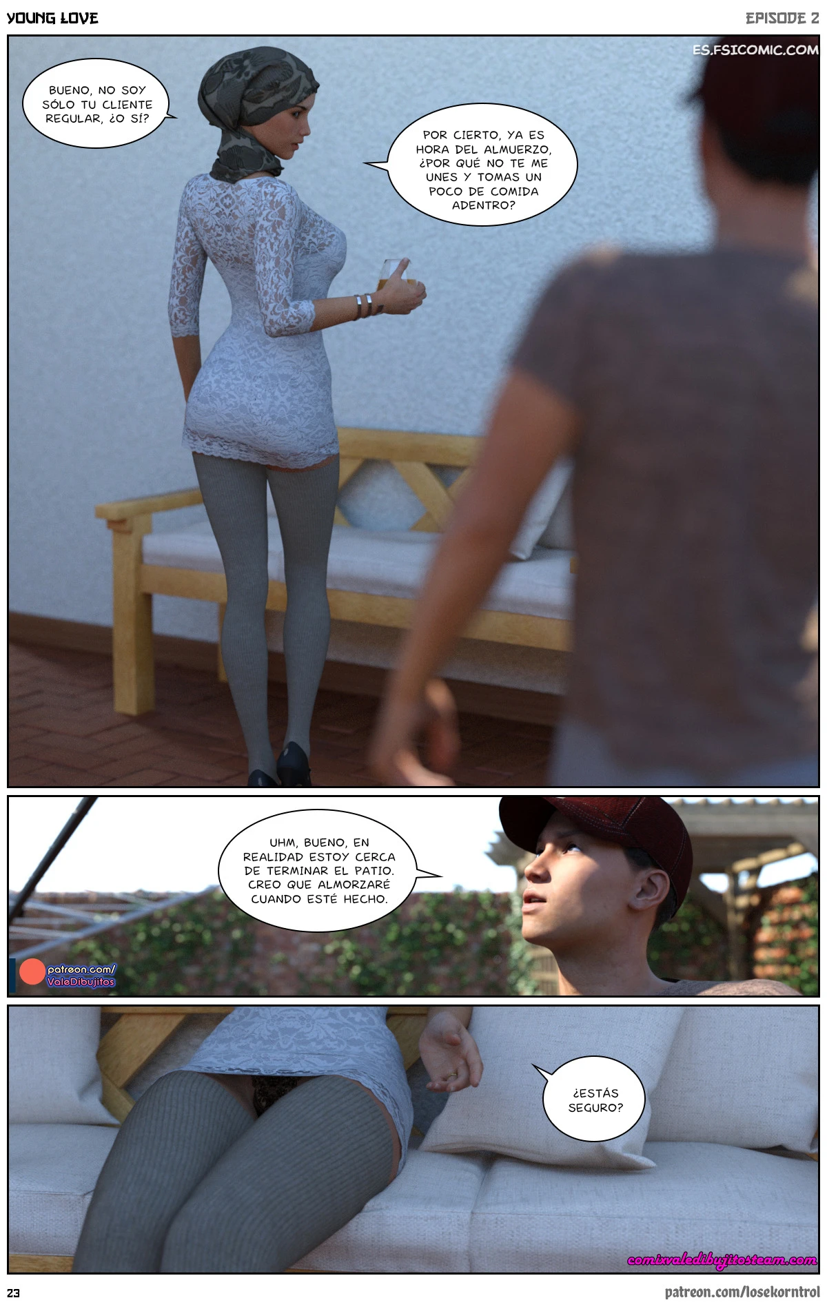 Young Love Capítulo 2 – Losekorntrol - 24 - FSI Comics young-love-capitulo-2-losekorntrol-hijab3dx-024