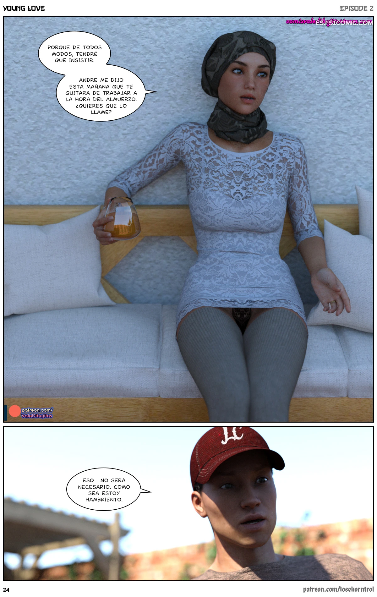 Young Love Capítulo 2 – Losekorntrol - 25 - FSI Comics young-love-capitulo-2-losekorntrol-hijab3dx-025