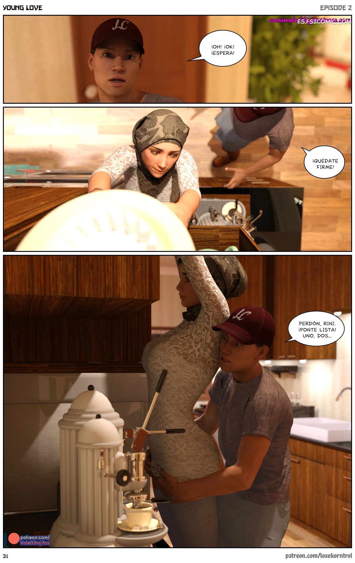 Young Love Capítulo 2 – Losekorntrol - 32 - FSI Comics young-love-capitulo-2-losekorntrol-hijab3dx-032