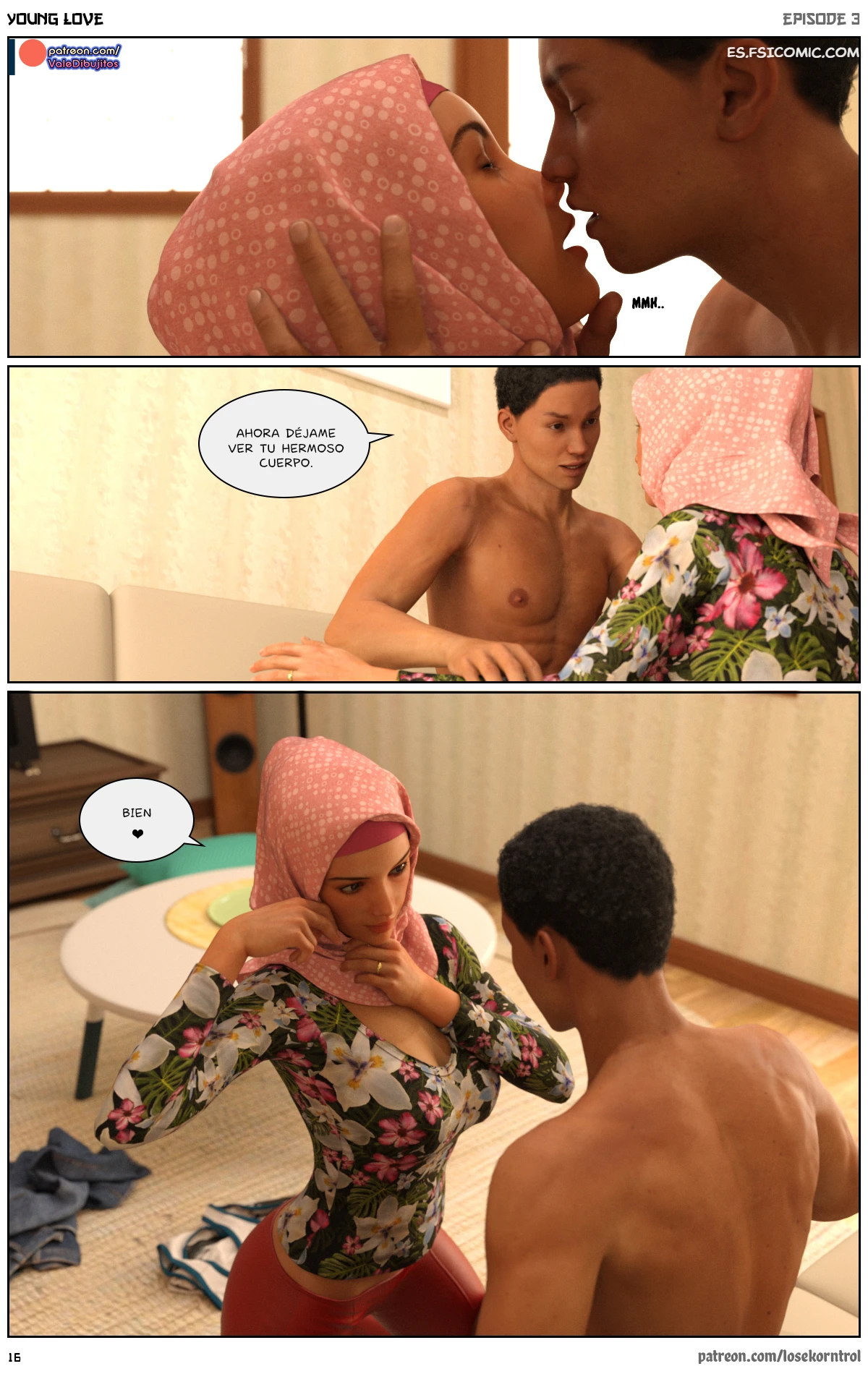 Young Love Capítulo 3 – Losekorntrol - 17 - FSI Comics young-love-capitulo-3-losekorntrol-hijab3dx-017