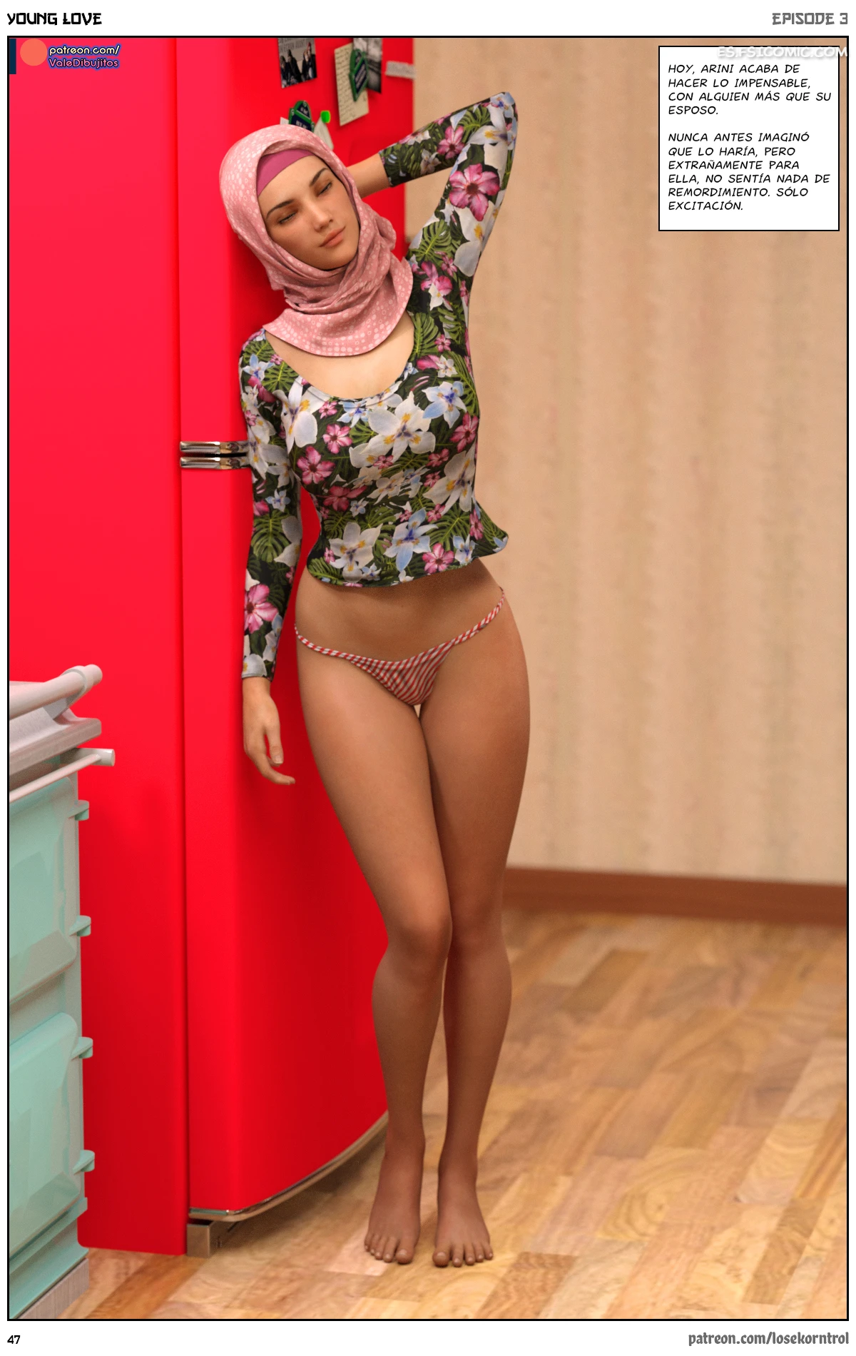 Young Love Capítulo 3 – Losekorntrol - 48 - FSI Comics young-love-capitulo-3-losekorntrol-hijab3dx-048