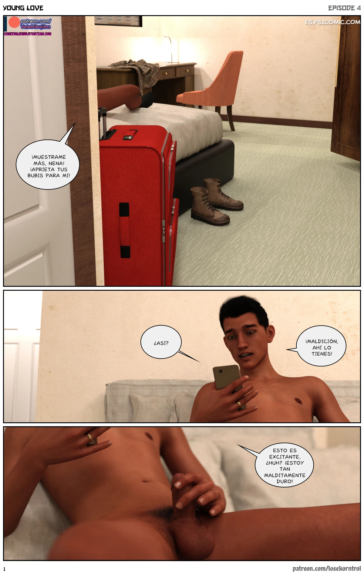 Young Love Capítulo 4 – Losekorntrol - 2 - FSI Comics young-love-capitulo-4-losekorntrol-hijab3dx-002