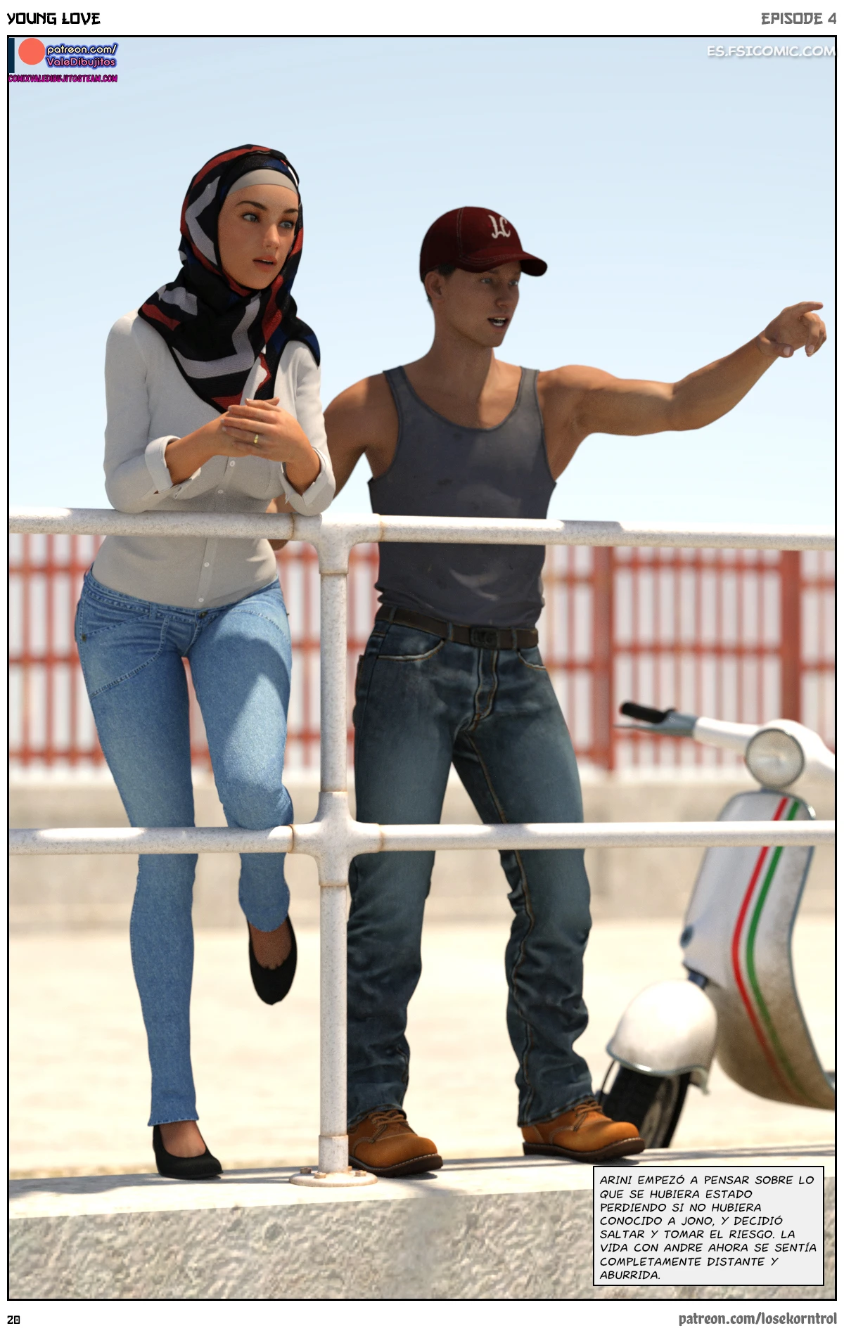 Young Love Capítulo 4 – Losekorntrol - 21 - FSI Comics young-love-capitulo-4-losekorntrol-hijab3dx-021