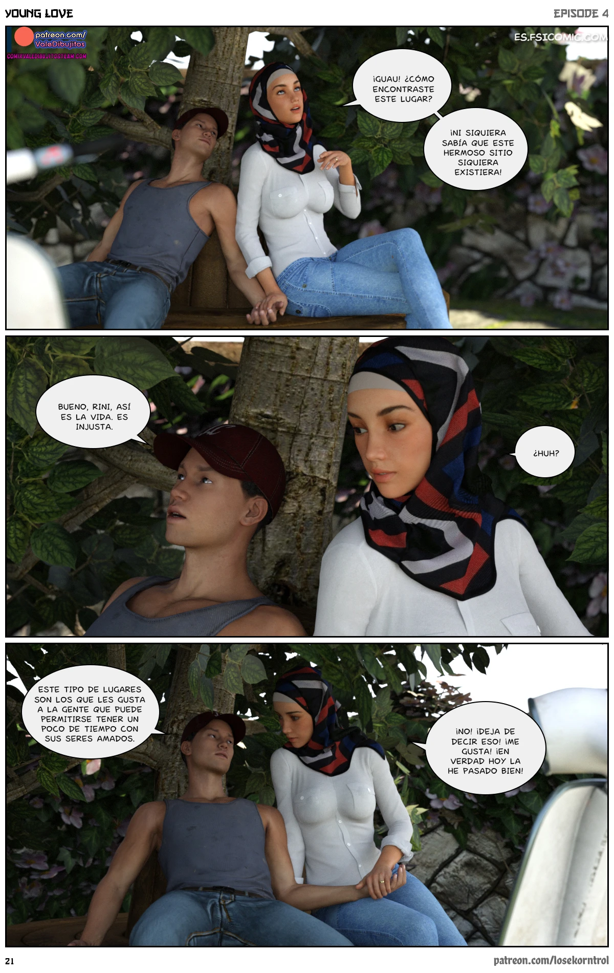 Young Love Capítulo 4 – Losekorntrol - 22 - FSI Comics young-love-capitulo-4-losekorntrol-hijab3dx-022