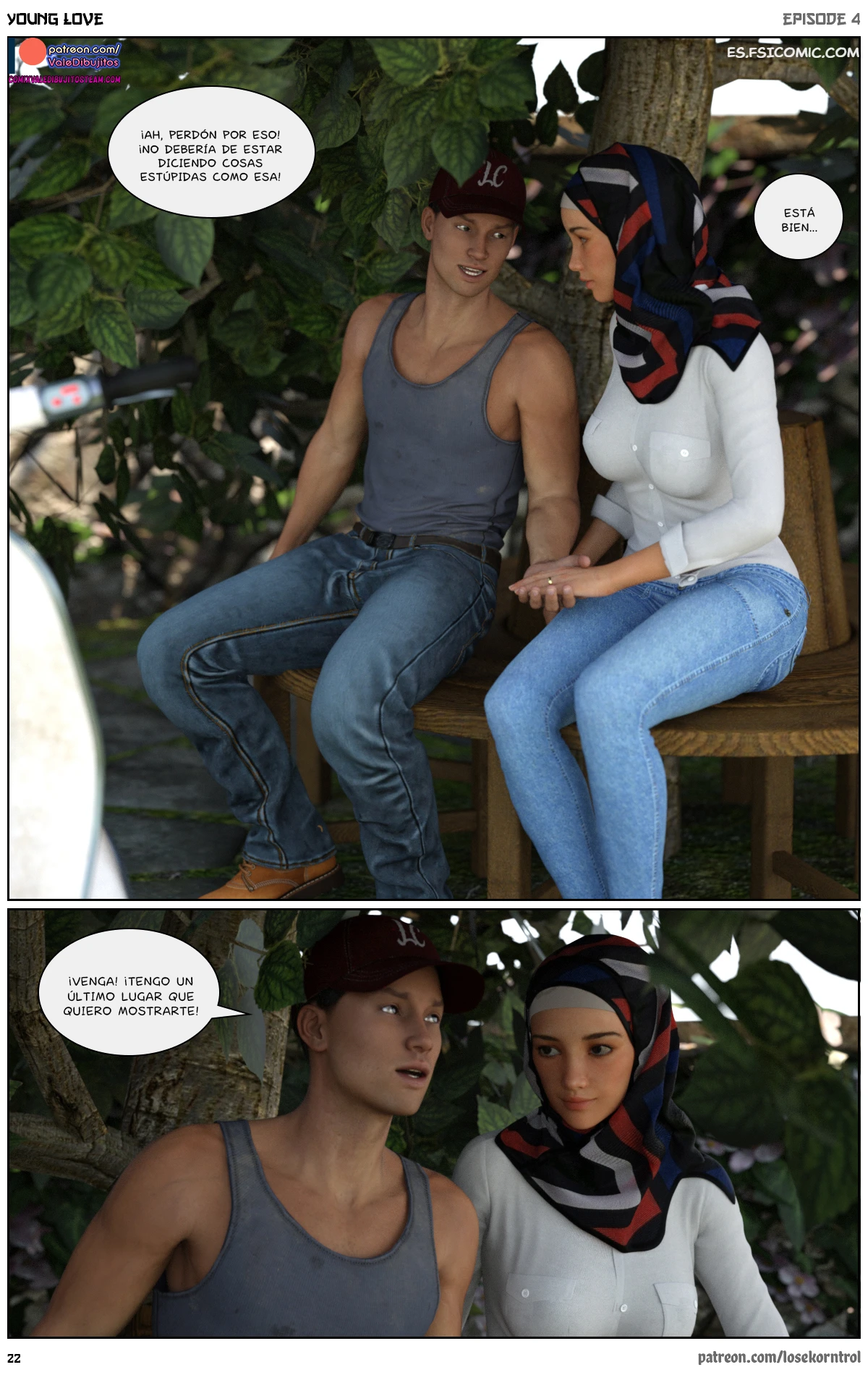 Young Love Capítulo 4 – Losekorntrol - 23 - FSI Comics young-love-capitulo-4-losekorntrol-hijab3dx-023