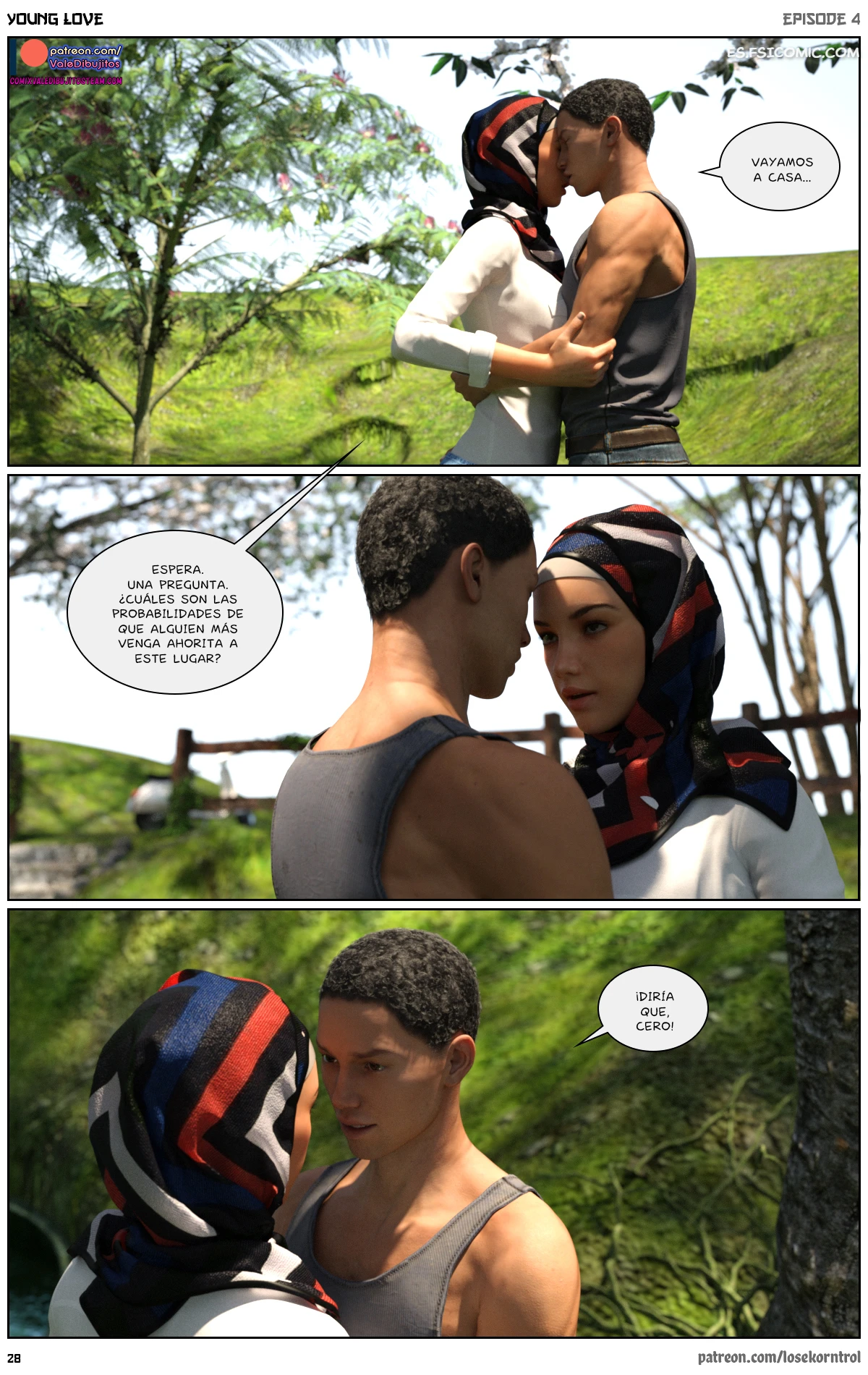 Young Love Capítulo 4 – Losekorntrol - 29 - FSI Comics young-love-capitulo-4-losekorntrol-hijab3dx-029