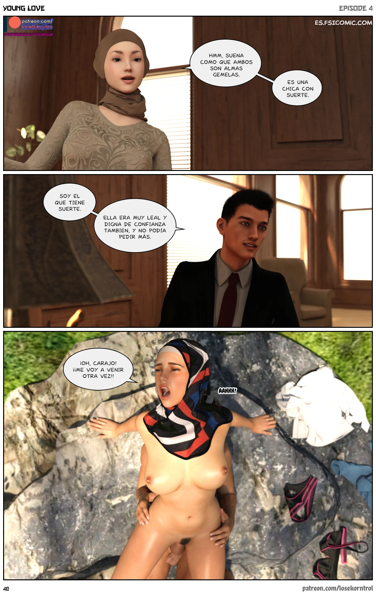Young Love Capítulo 4 – Losekorntrol - 41 - FSI Comics young-love-capitulo-4-losekorntrol-hijab3dx-041