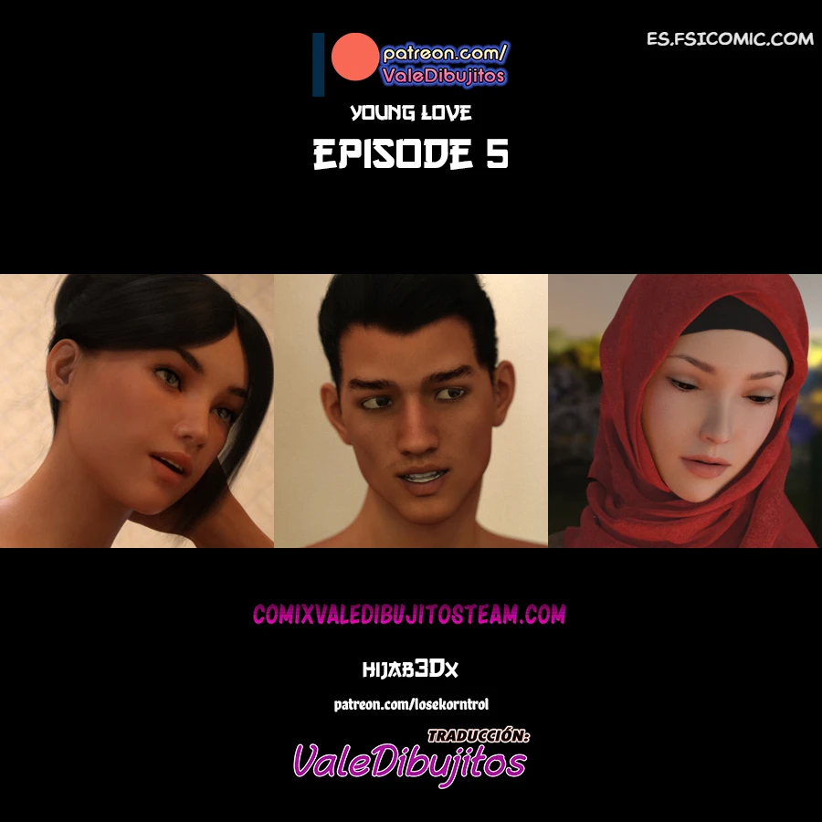 Young Love Capítulo 5 – Losekorntrol - 1 - FSI Comics young-love-capitulo-5-losekorntrol-hijab3dx-001
