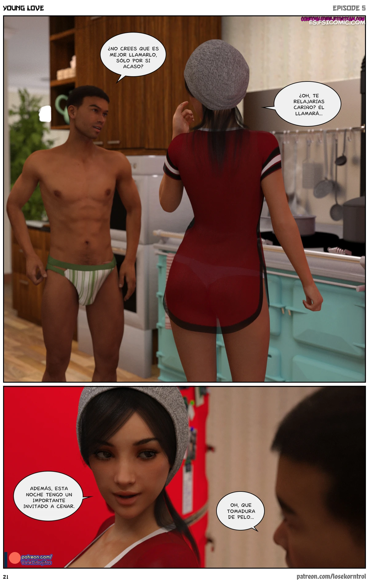 Young Love Capítulo 5 – Losekorntrol - 22 - FSI Comics young-love-capitulo-5-losekorntrol-hijab3dx-022