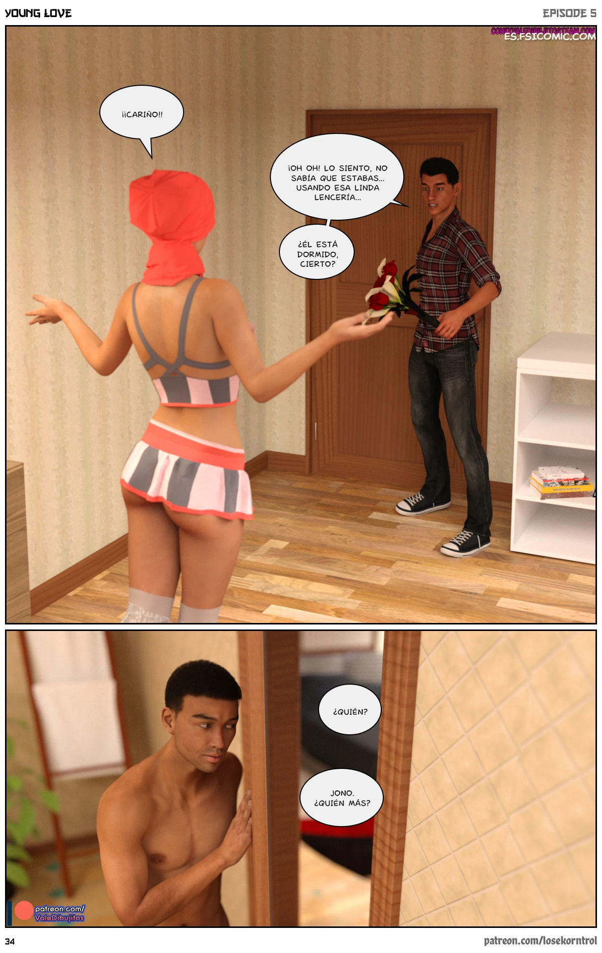 Young Love Capítulo 5 – Losekorntrol - 35 - FSI Comics young-love-capitulo-5-losekorntrol-hijab3dx-035