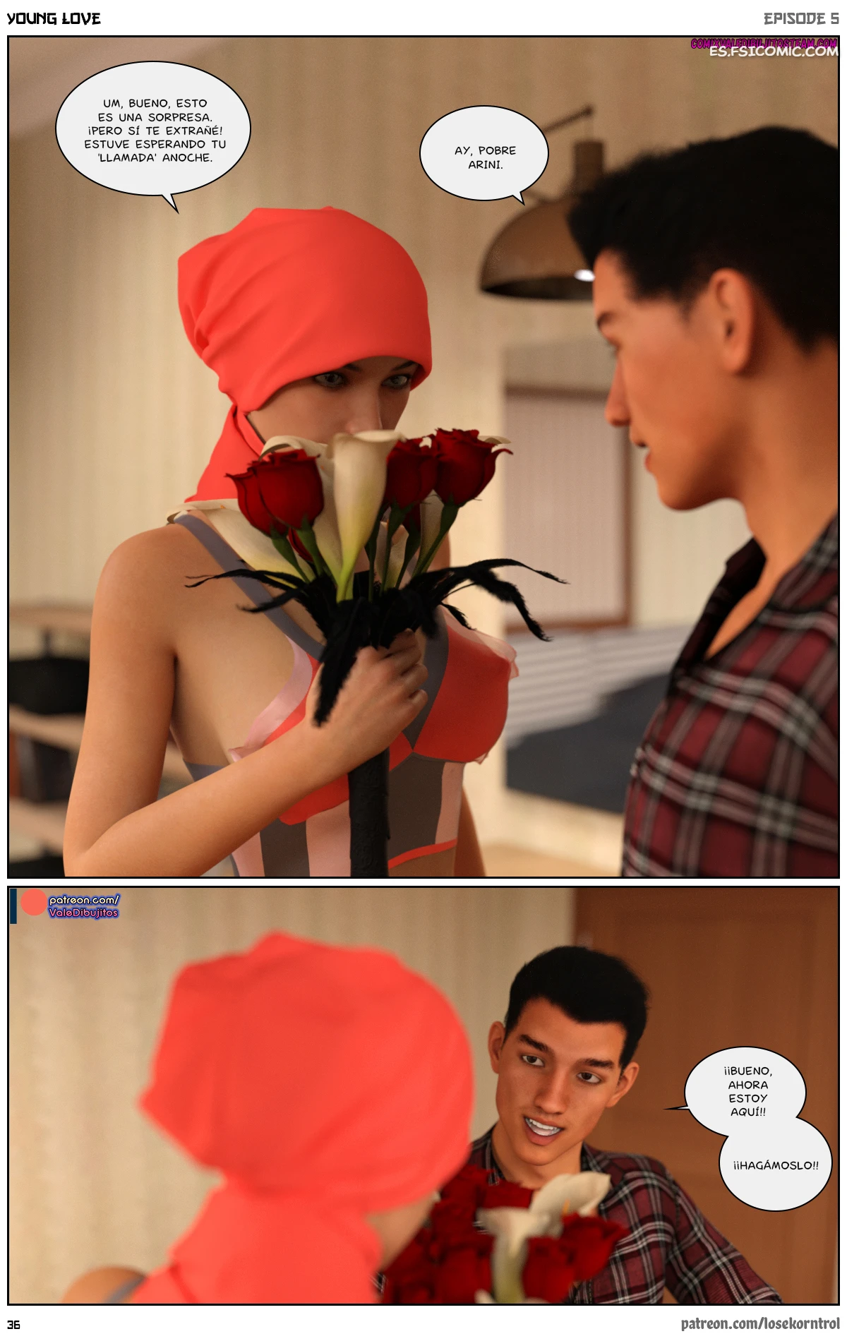 Young Love Capítulo 5 – Losekorntrol - 37 - FSI Comics young-love-capitulo-5-losekorntrol-hijab3dx-037