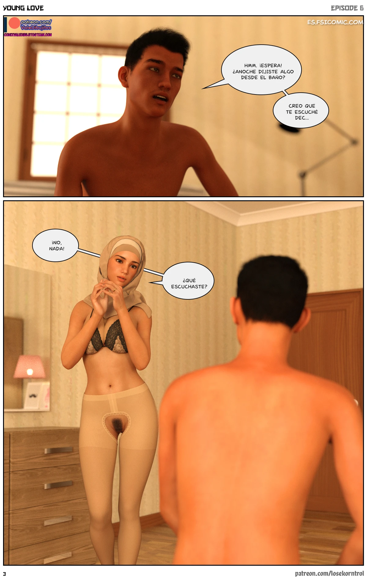 Young Love Capítulo 6 – Losekorntrol - 4 - FSI Comics young-love-capitulo-6-losekorntrol-hijab3dx-004