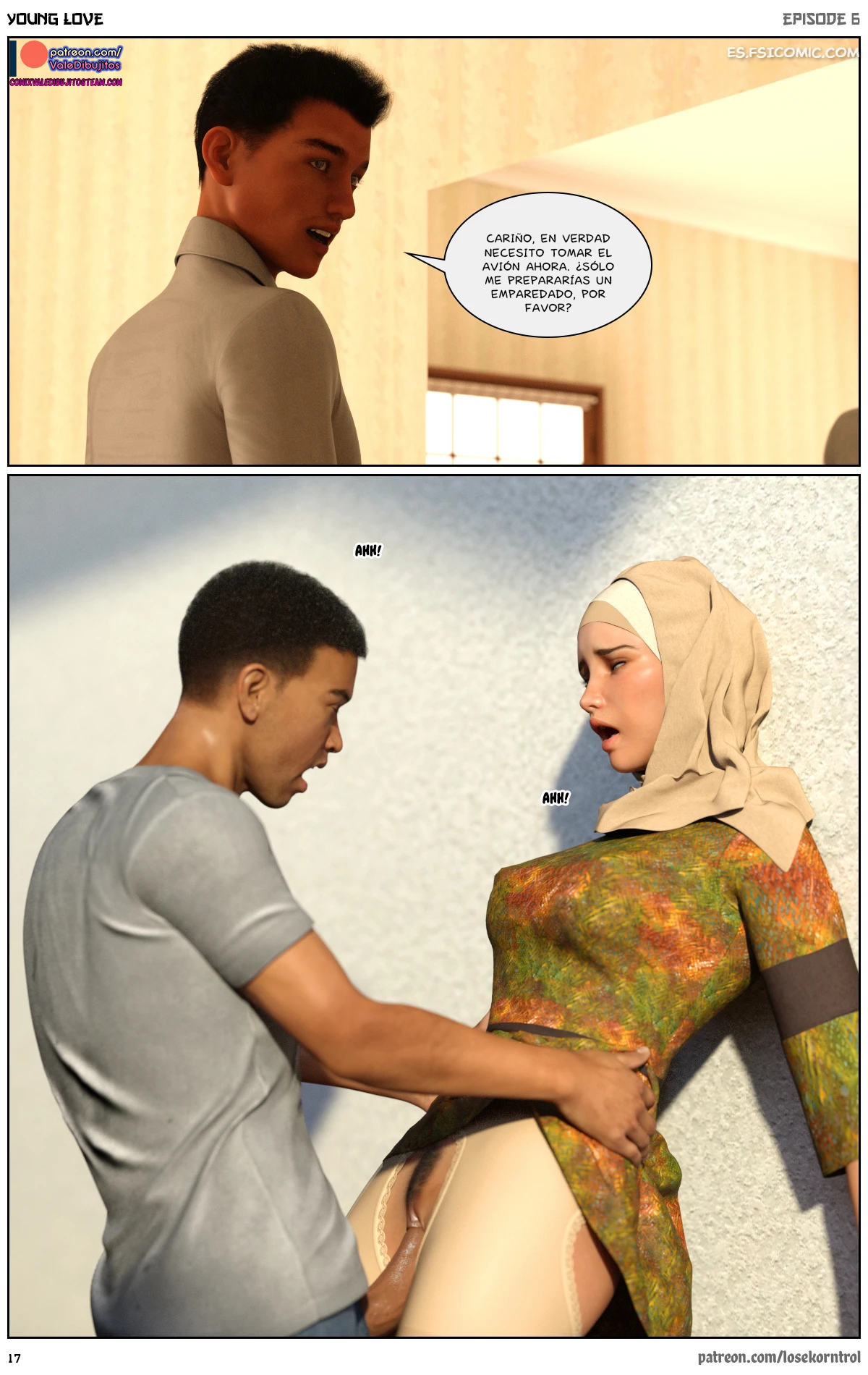 Young Love Capítulo 6 – Losekorntrol - 18 - FSI Comics young-love-capitulo-6-losekorntrol-hijab3dx-018