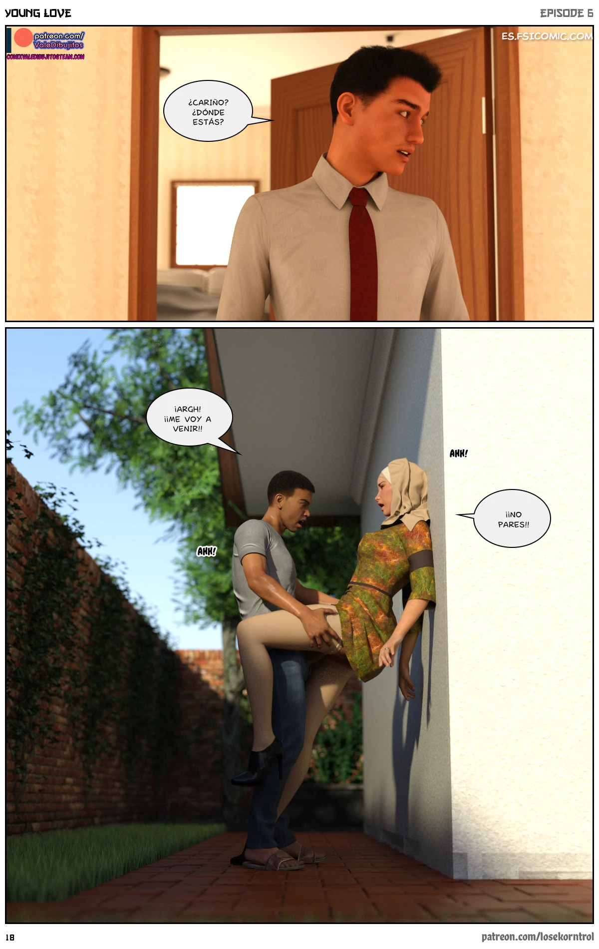 Young Love Capítulo 6 – Losekorntrol - 19 - FSI Comics young-love-capitulo-6-losekorntrol-hijab3dx-019