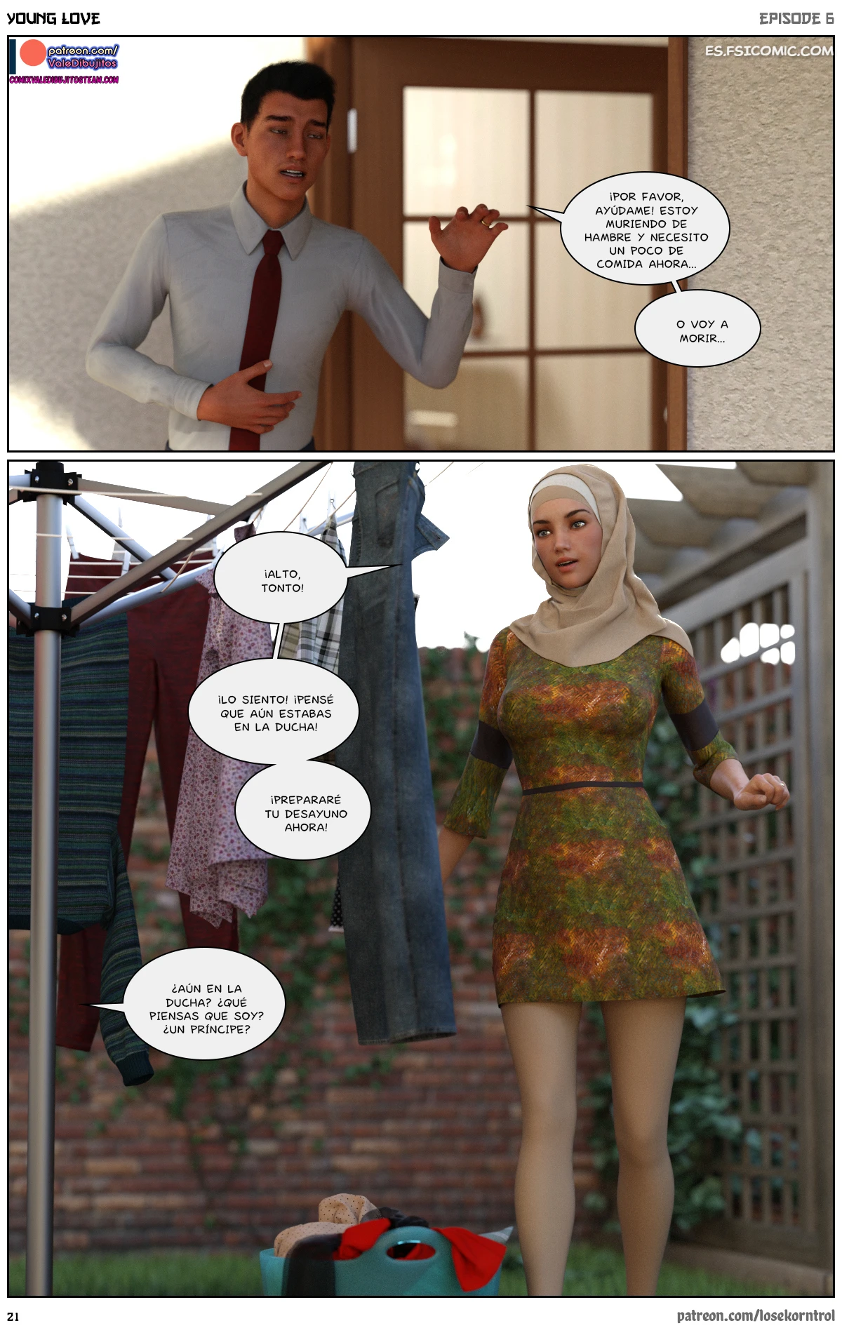 Young Love Capítulo 6 – Losekorntrol - 22 - FSI Comics young-love-capitulo-6-losekorntrol-hijab3dx-022
