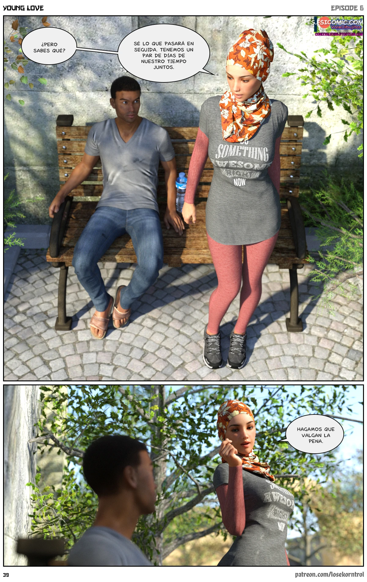 Young Love Capítulo 6 – Losekorntrol - 40 - FSI Comics young-love-capitulo-6-losekorntrol-hijab3dx-040