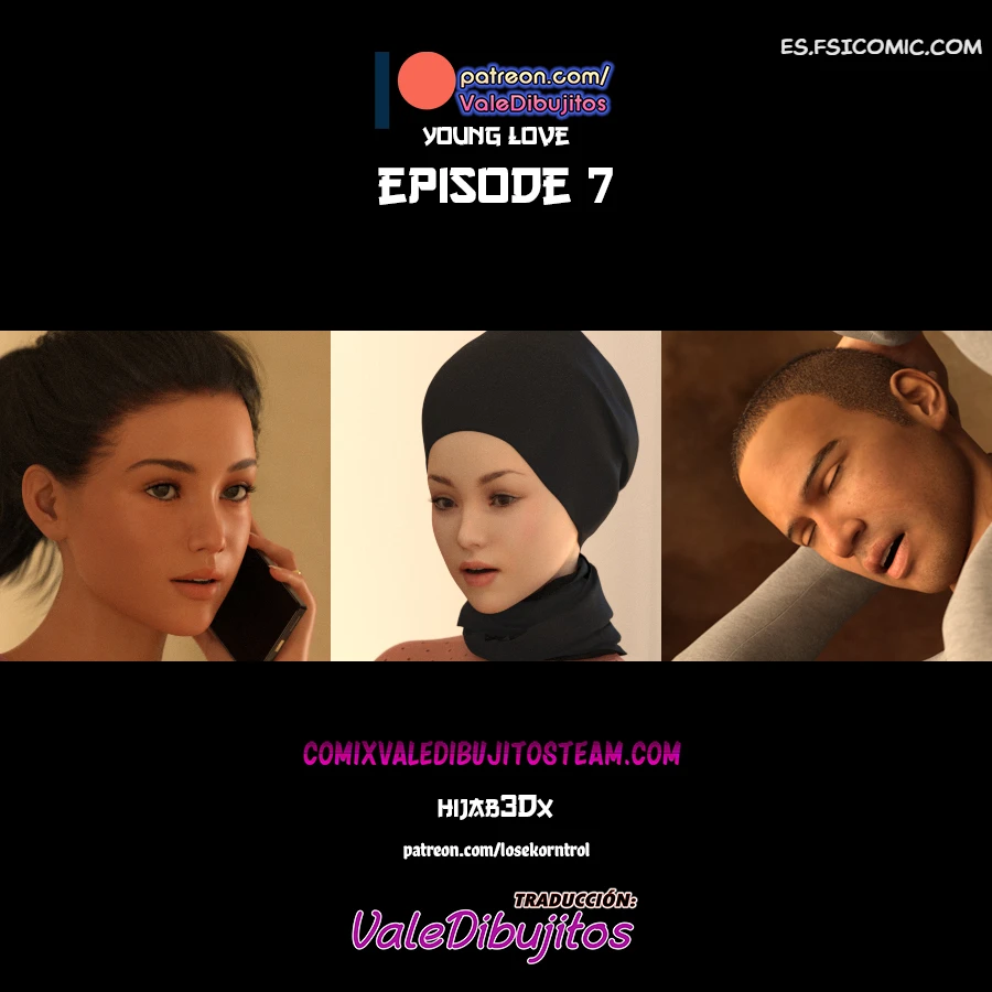 Young Love Capítulo 7 – Losekorntrol - 1 - FSI Comics young-love-capitulo-7-losekorntrol-hijab3dx-001