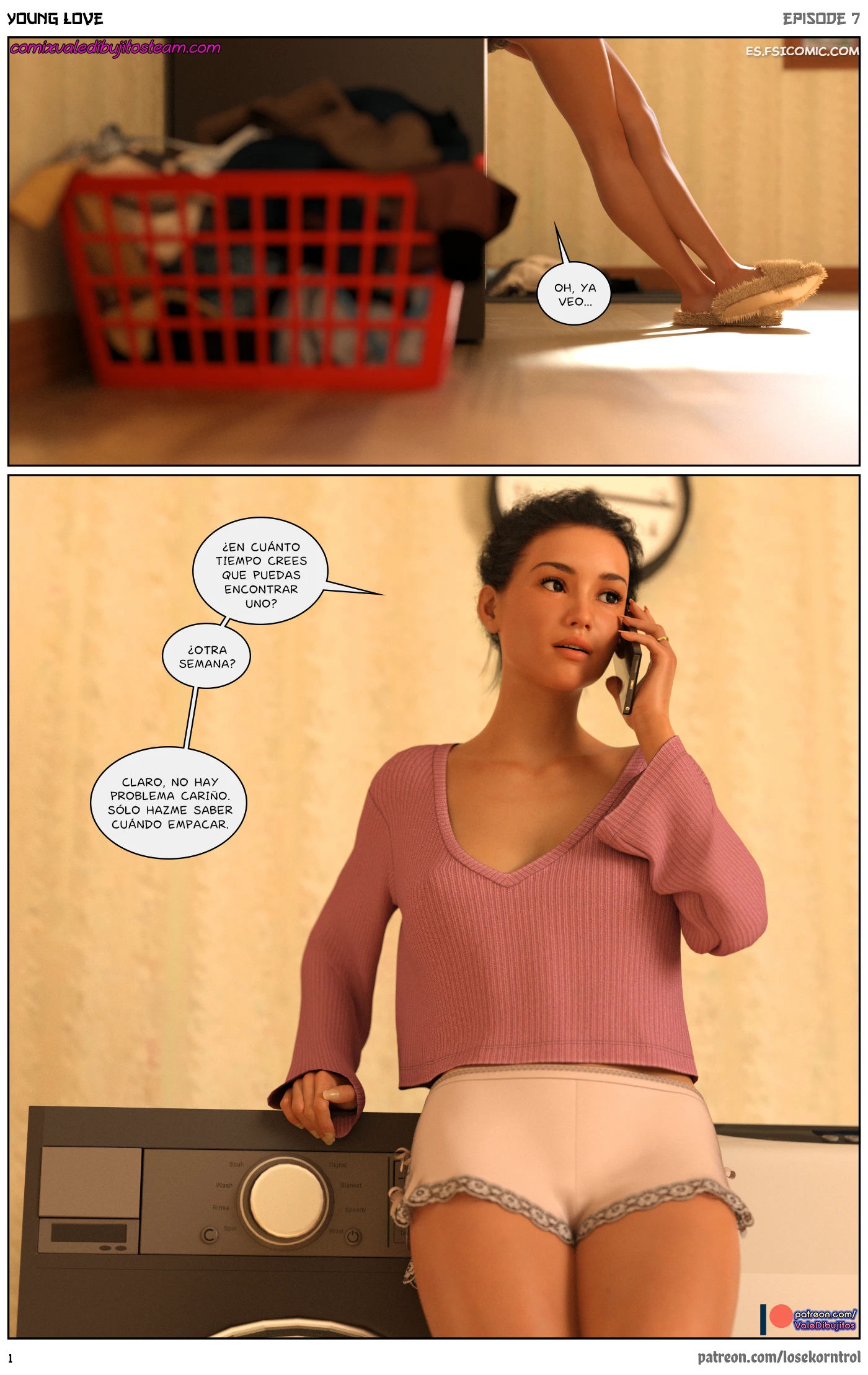 Young Love Capítulo 7 – Losekorntrol - 2 - FSI Comics young-love-capitulo-7-losekorntrol-hijab3dx-002