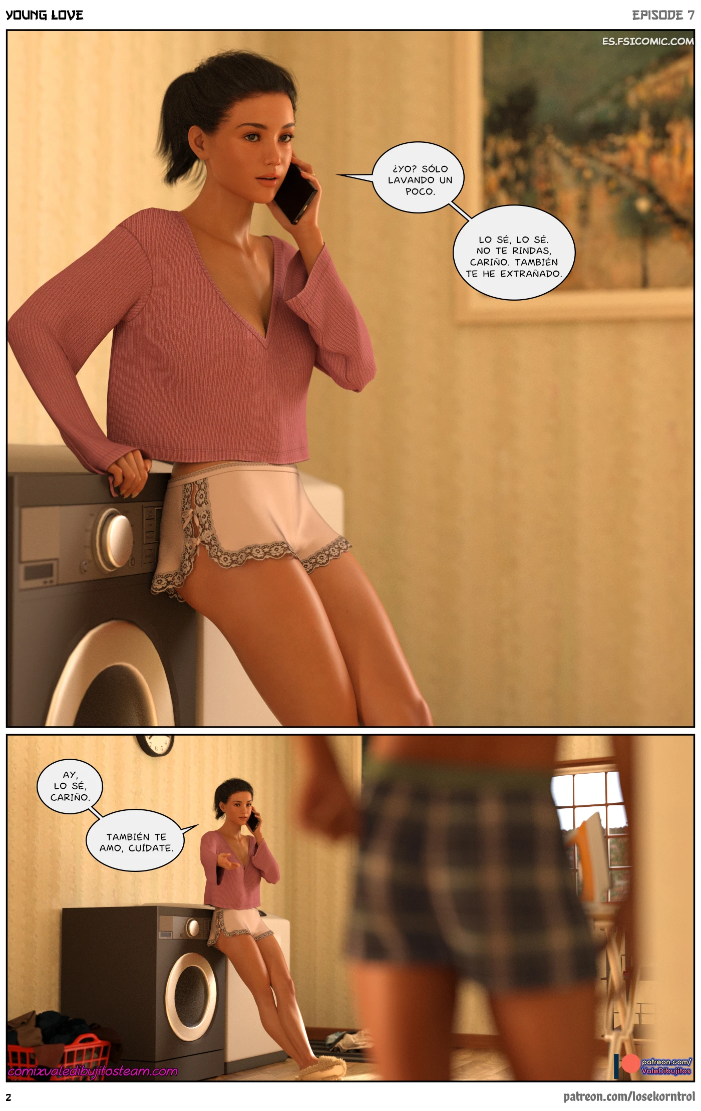 Young Love Capítulo 7 – Losekorntrol - 3 - FSI Comics young-love-capitulo-7-losekorntrol-hijab3dx-003
