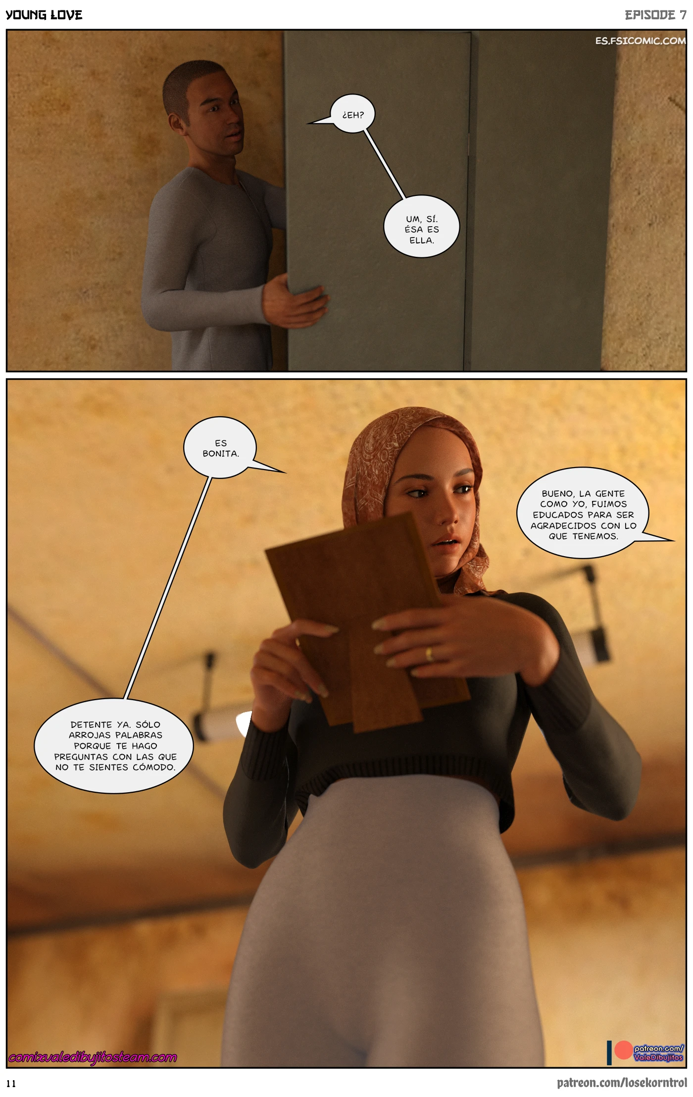 Young Love Capítulo 7 – Losekorntrol - 12 - FSI Comics young-love-capitulo-7-losekorntrol-hijab3dx-012