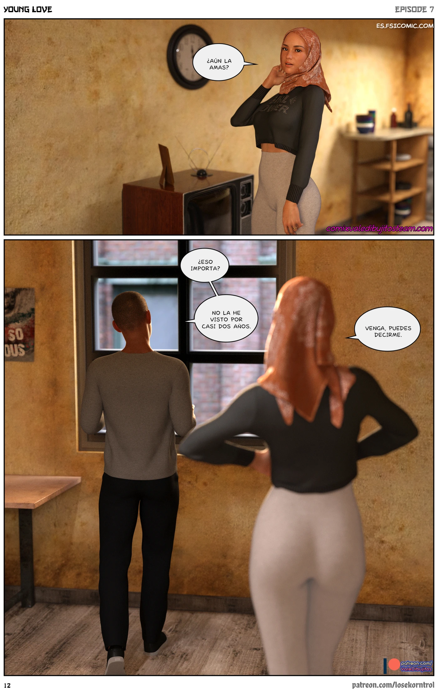 Young Love Capítulo 7 – Losekorntrol - 13 - FSI Comics young-love-capitulo-7-losekorntrol-hijab3dx-013