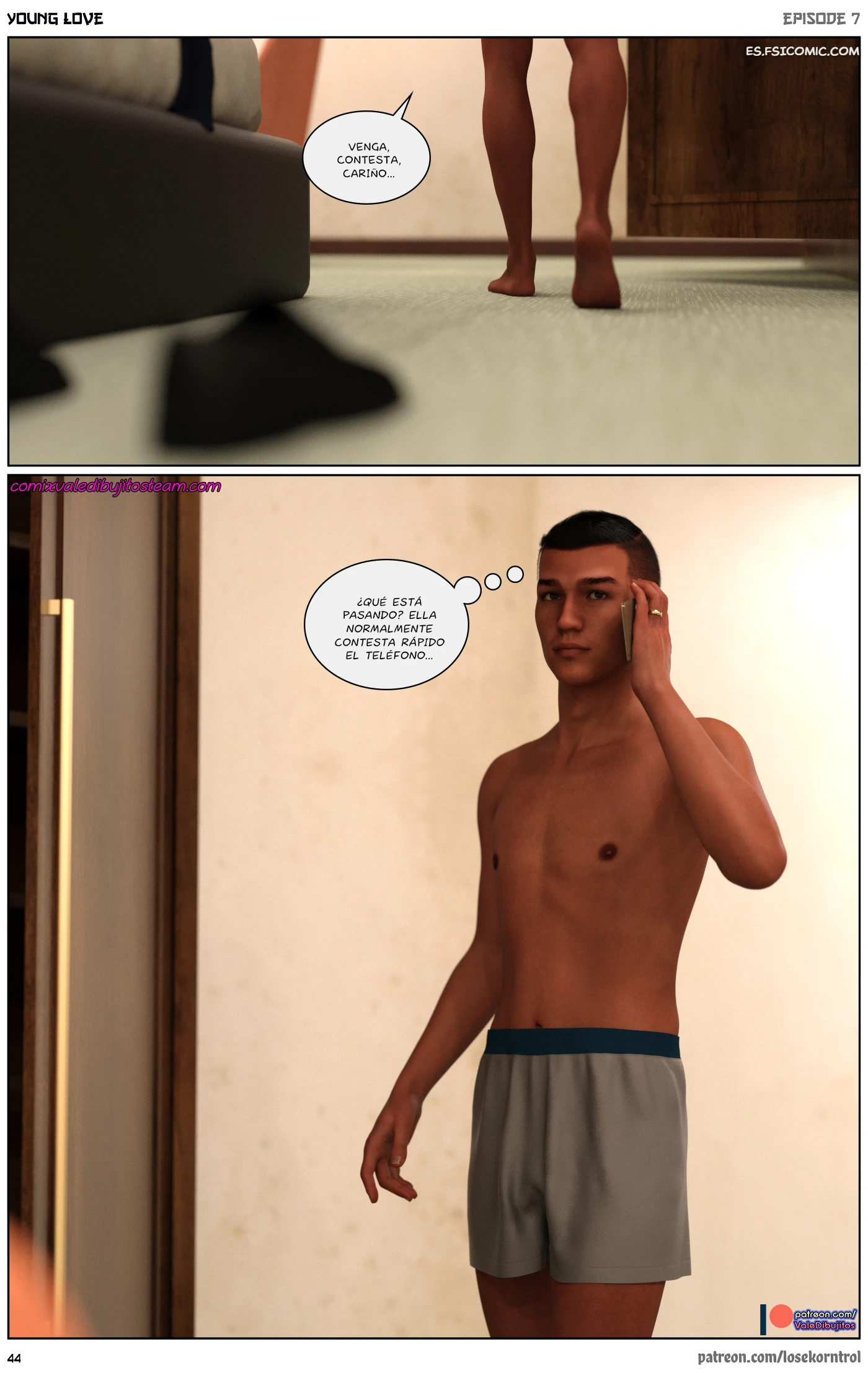 Young Love Capítulo 7 – Losekorntrol - 45 - FSI Comics young-love-capitulo-7-losekorntrol-hijab3dx-045