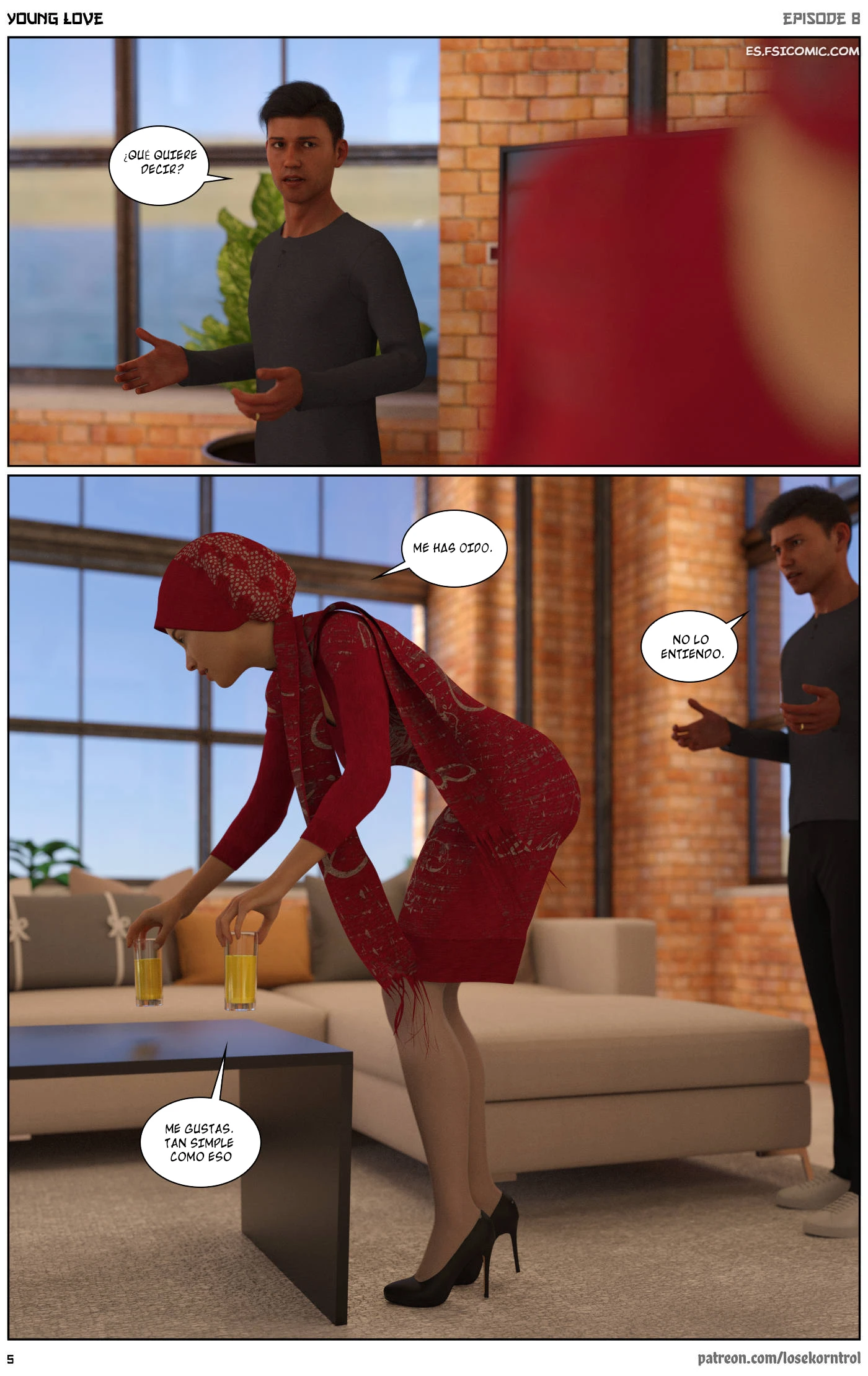 Young Love Capítulo 8 – Losekorntrol - 6 - FSI Comics young-love-capitulo-8-losekorntrol-hijab3dx-006